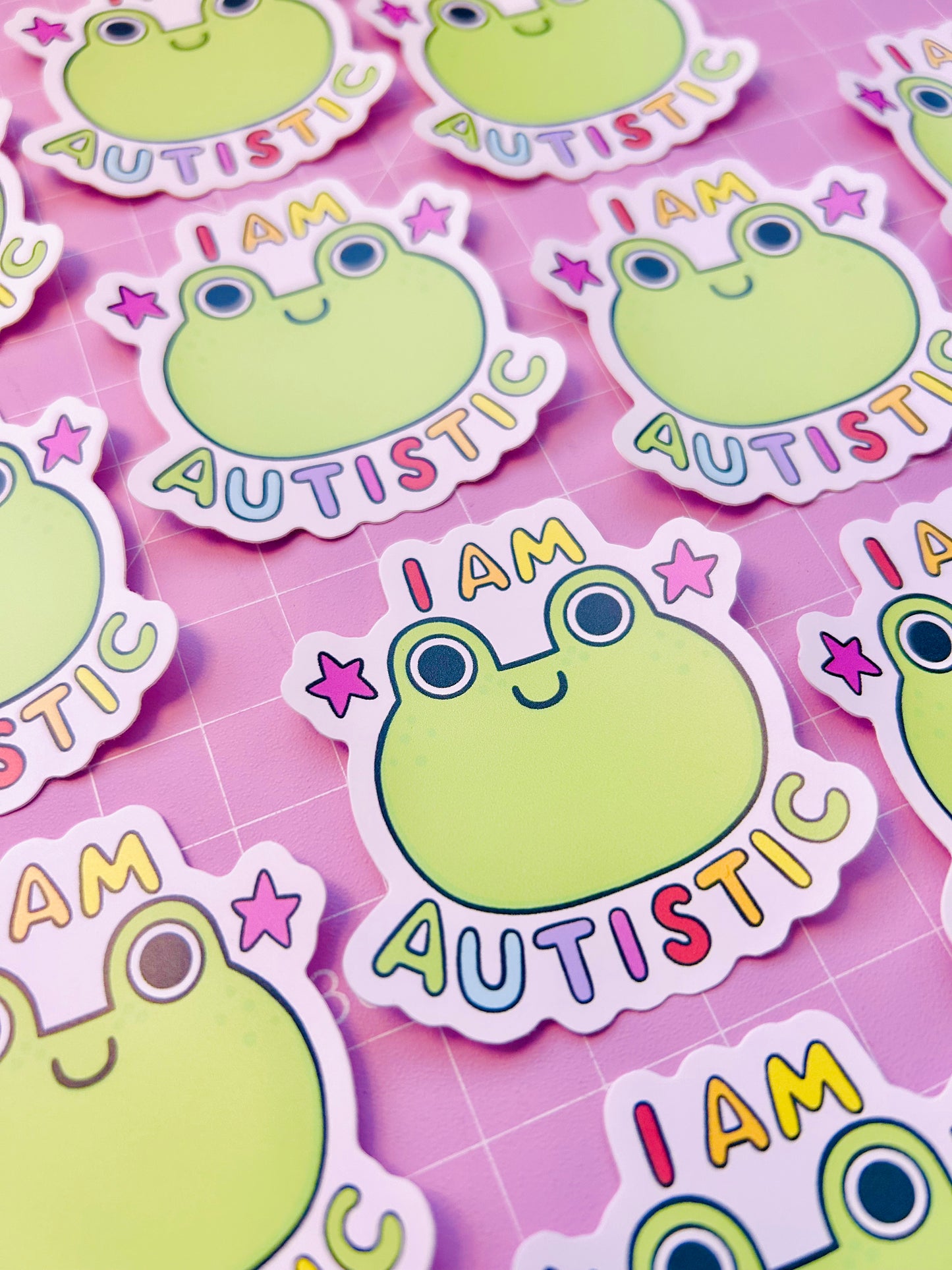I am Autistic - Vinyl Sticker