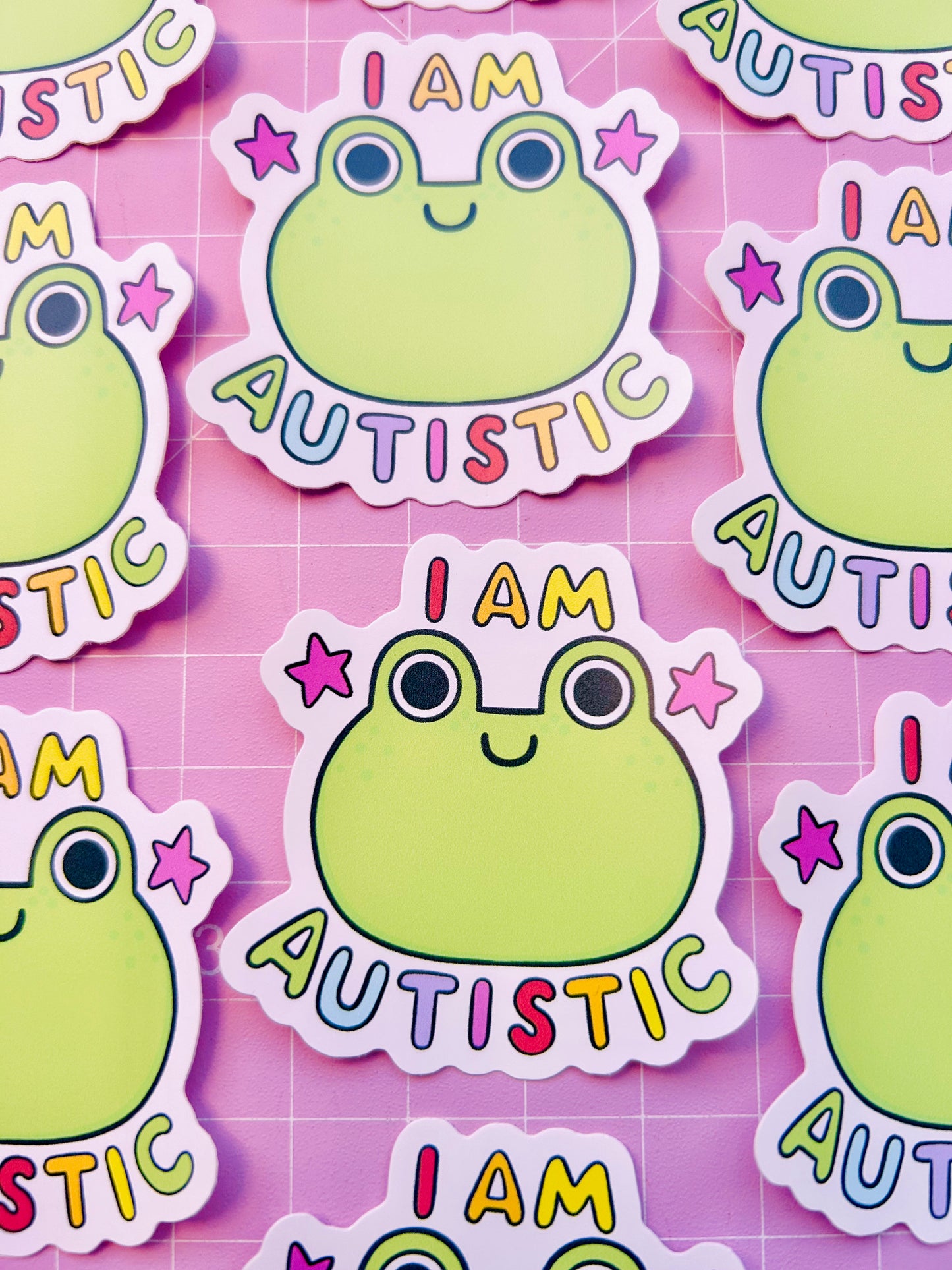 I am Autistic - Vinyl Sticker