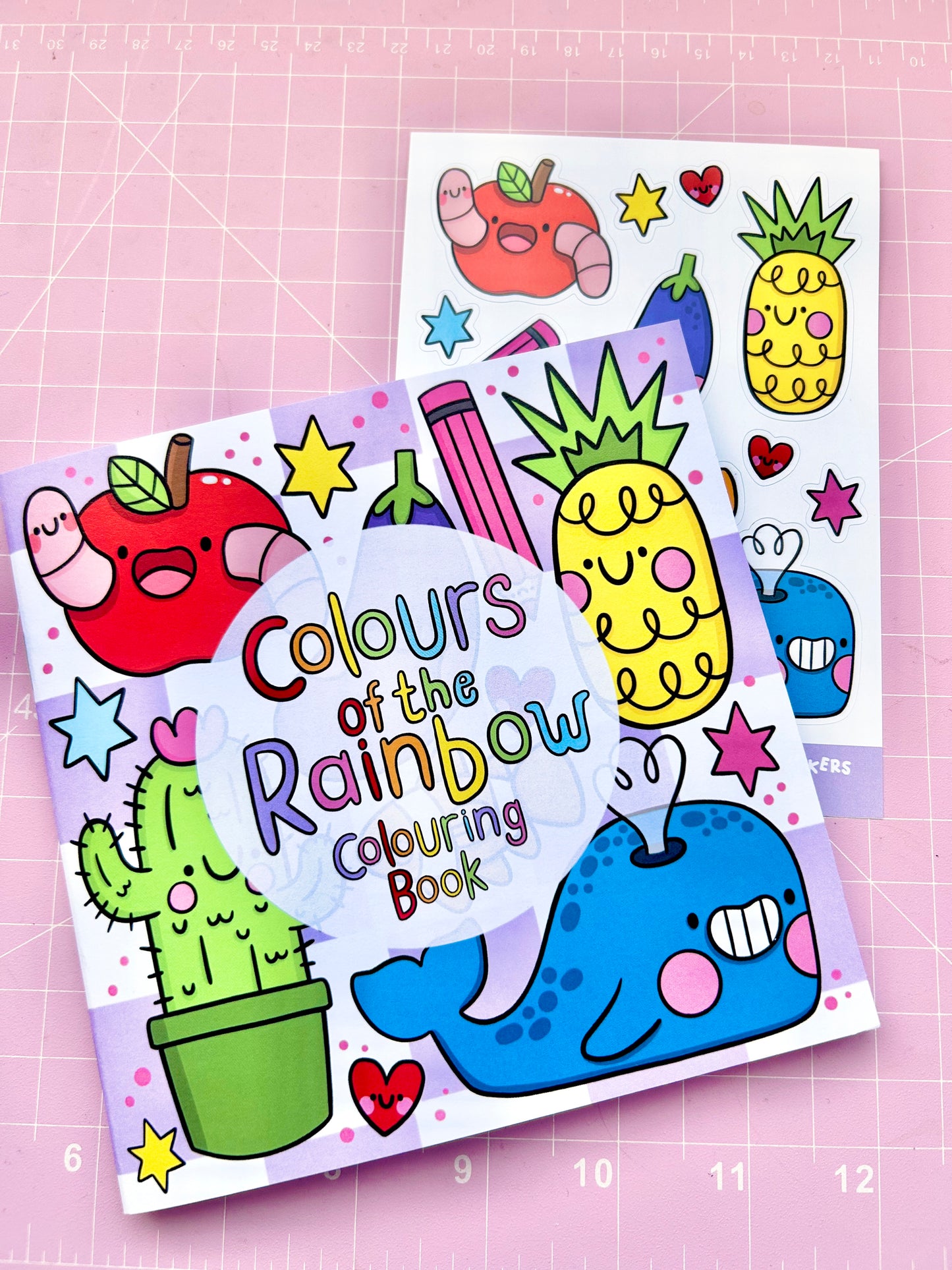 Colours of the Rainbow - Colouring Book