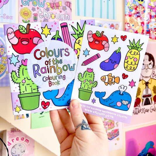 Colours of the Rainbow - Colouring Book