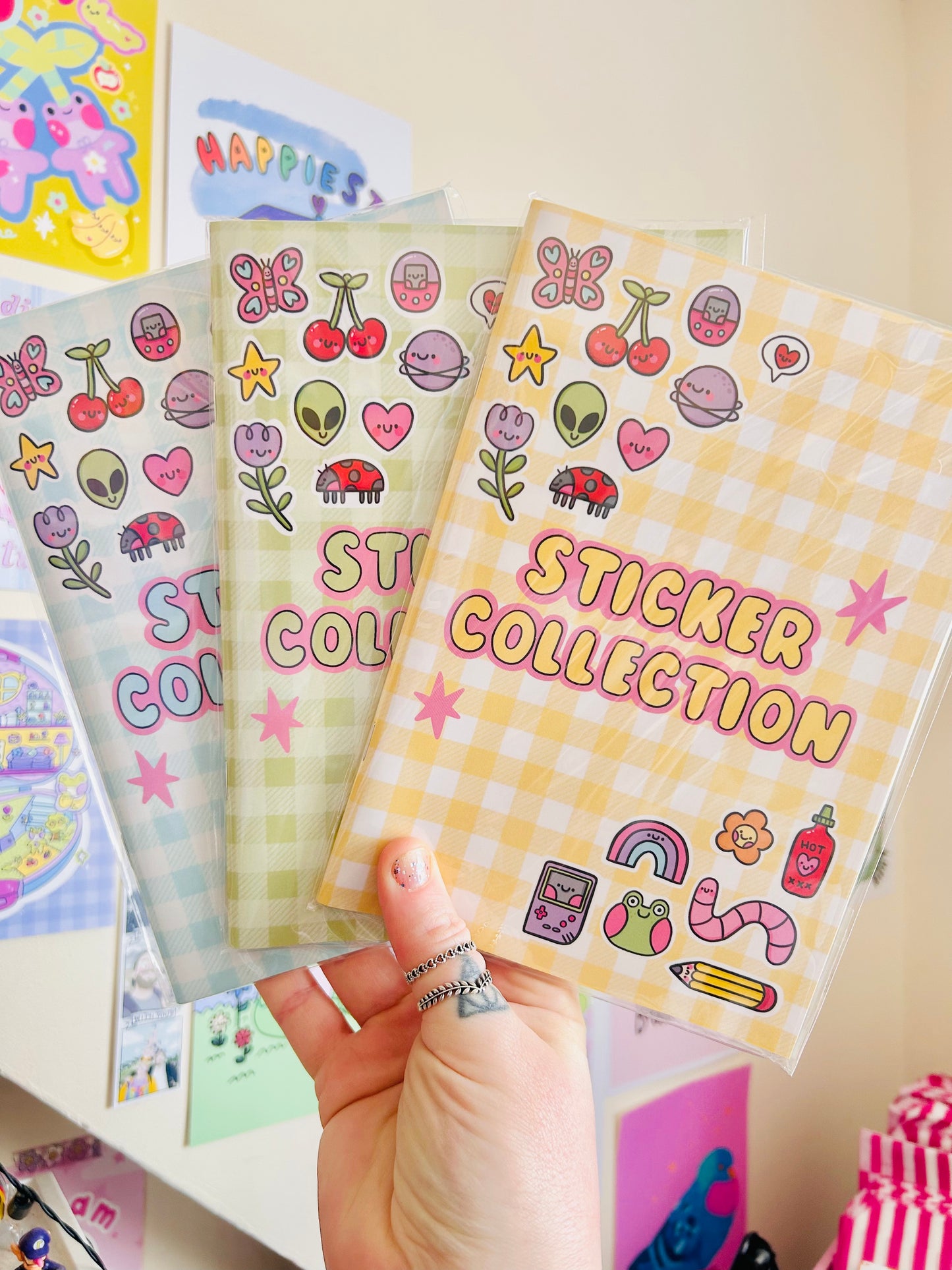 Sticker Collection - Reusable Sticker Book