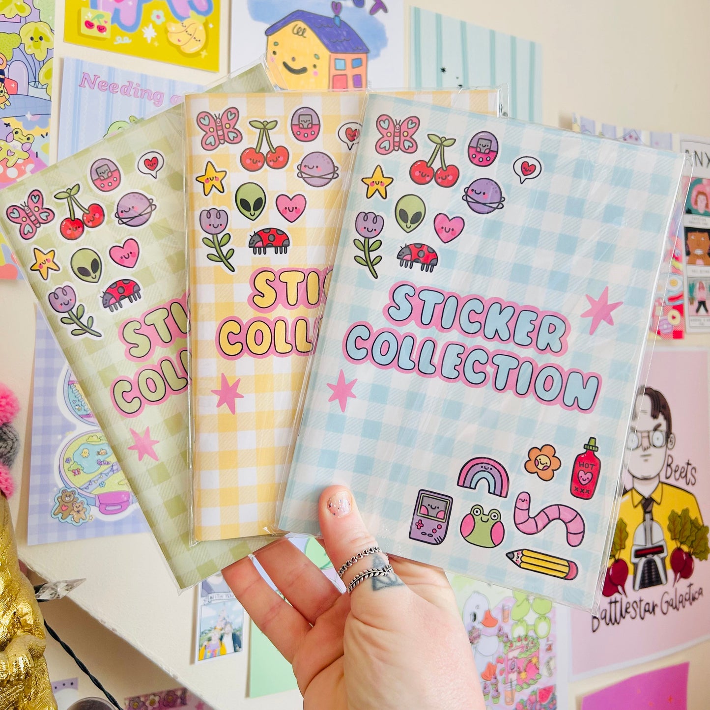Sticker Collection - Reusable Sticker Book