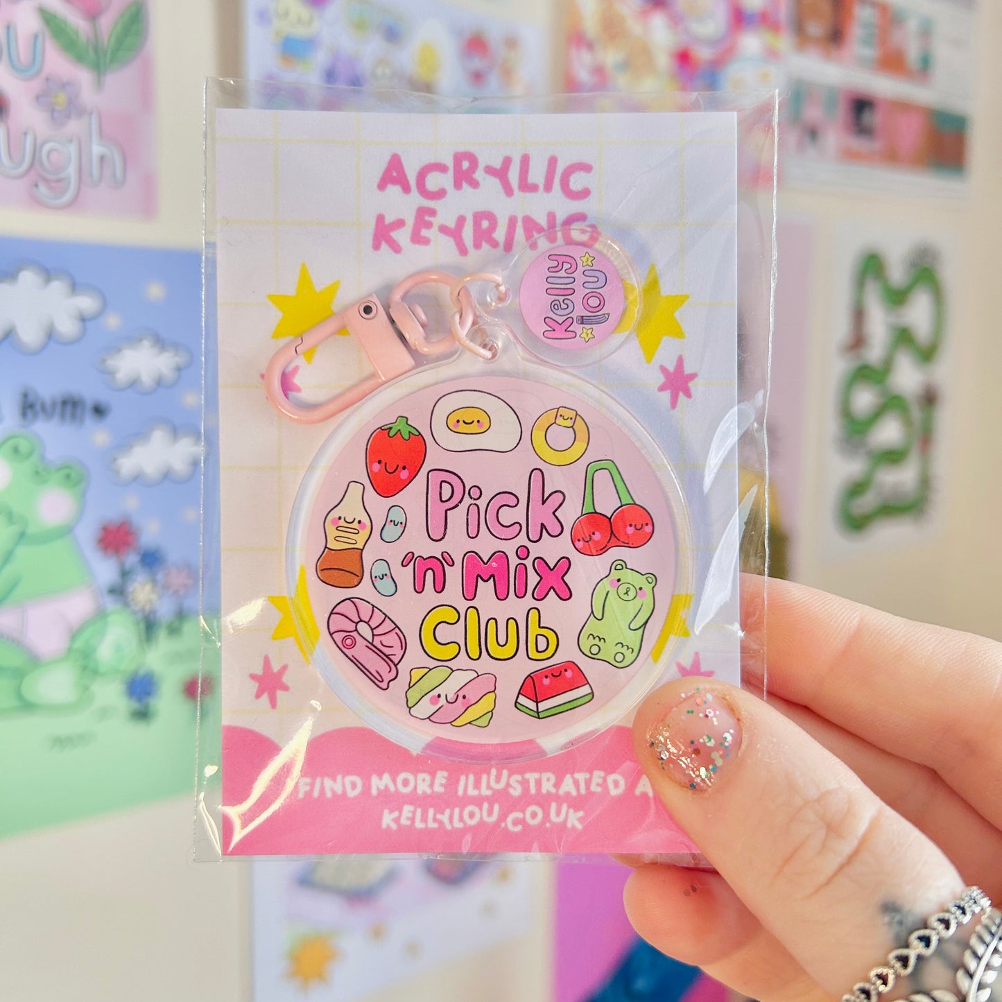 Pick 'n' Mix Club - Acrylic Keyring