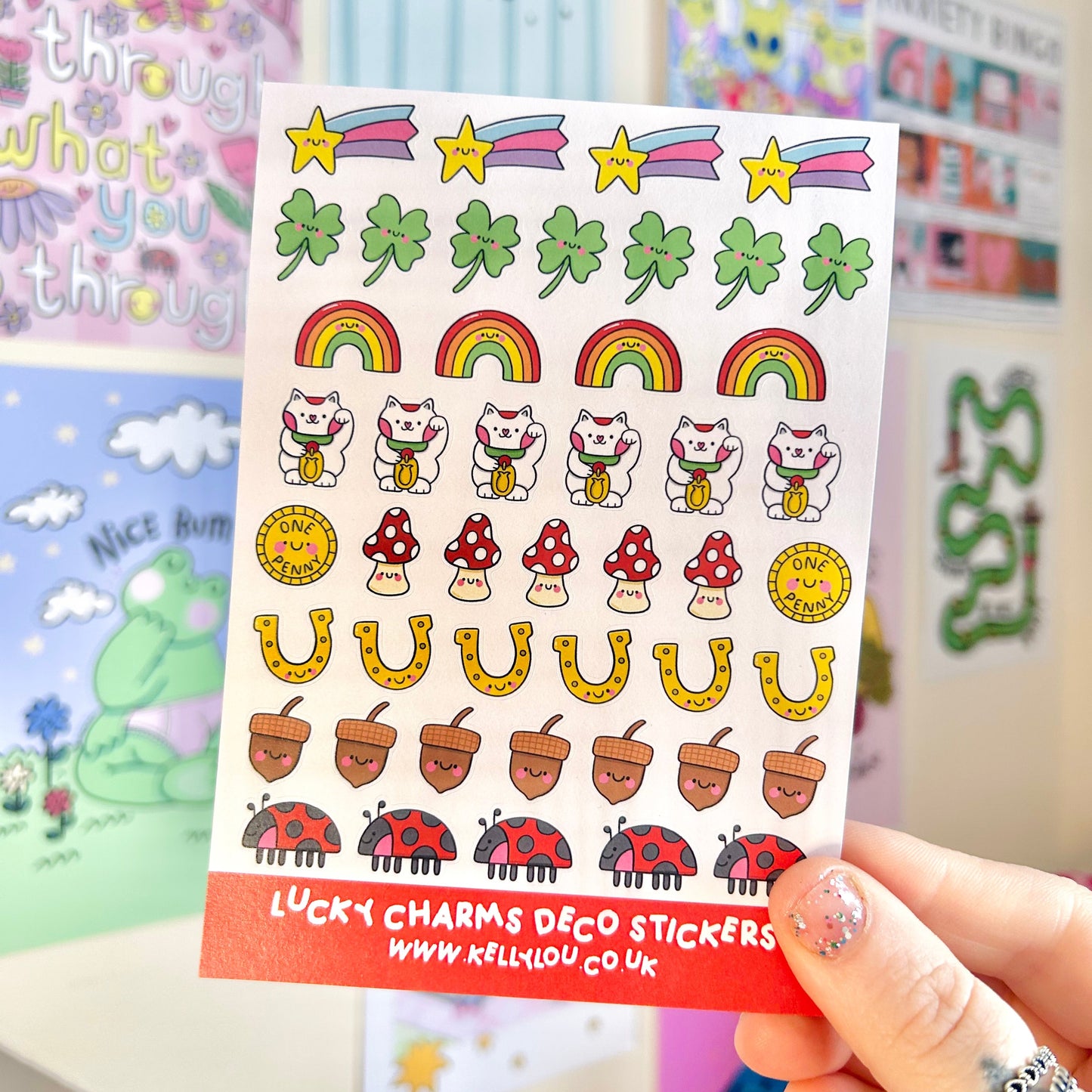 Lucky Charms - Deco Sticker Sheet
