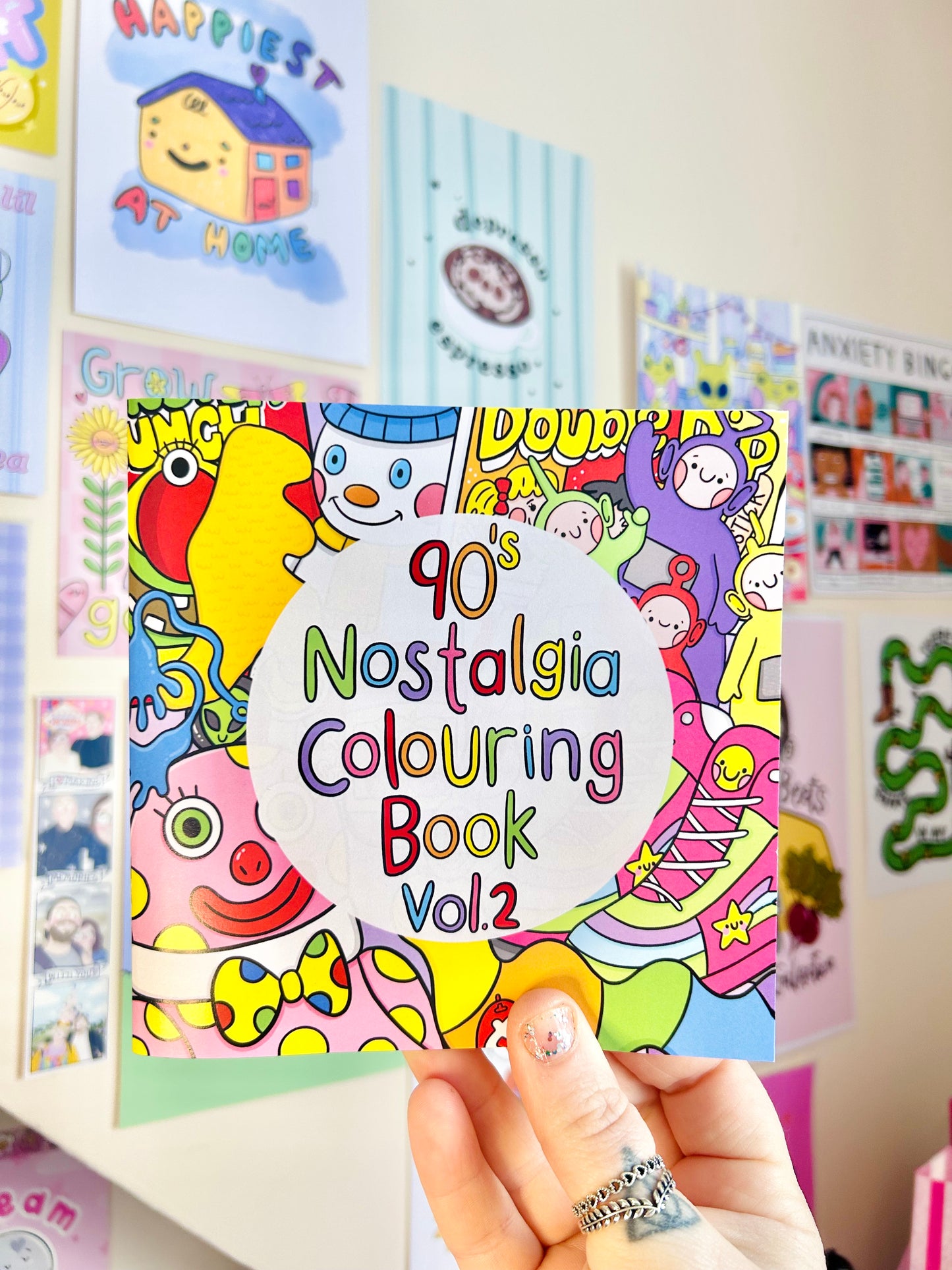 90s Nostalgia Vol 2 - Colouring Book