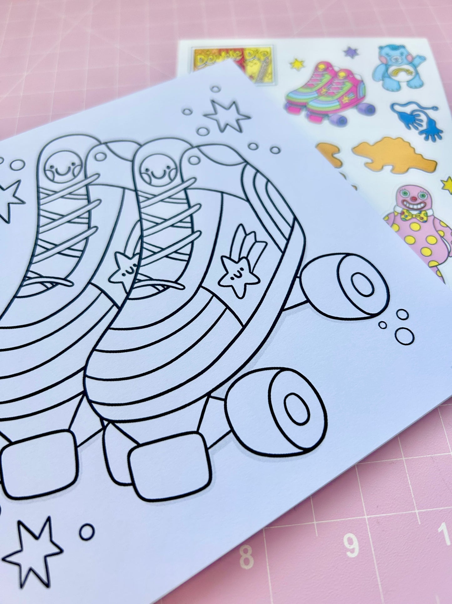 90s Nostalgia Vol 2 - Colouring Book