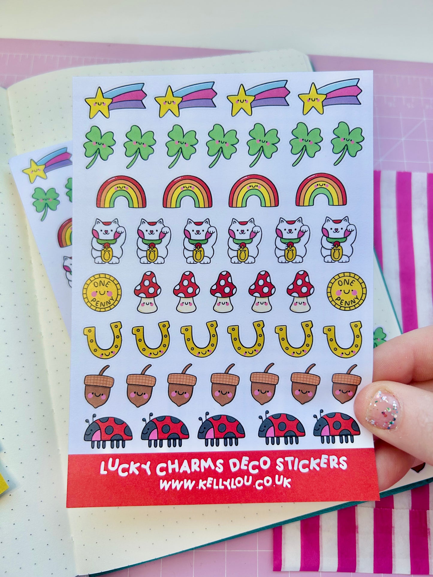 Lucky Charms - Deco Sticker Sheet