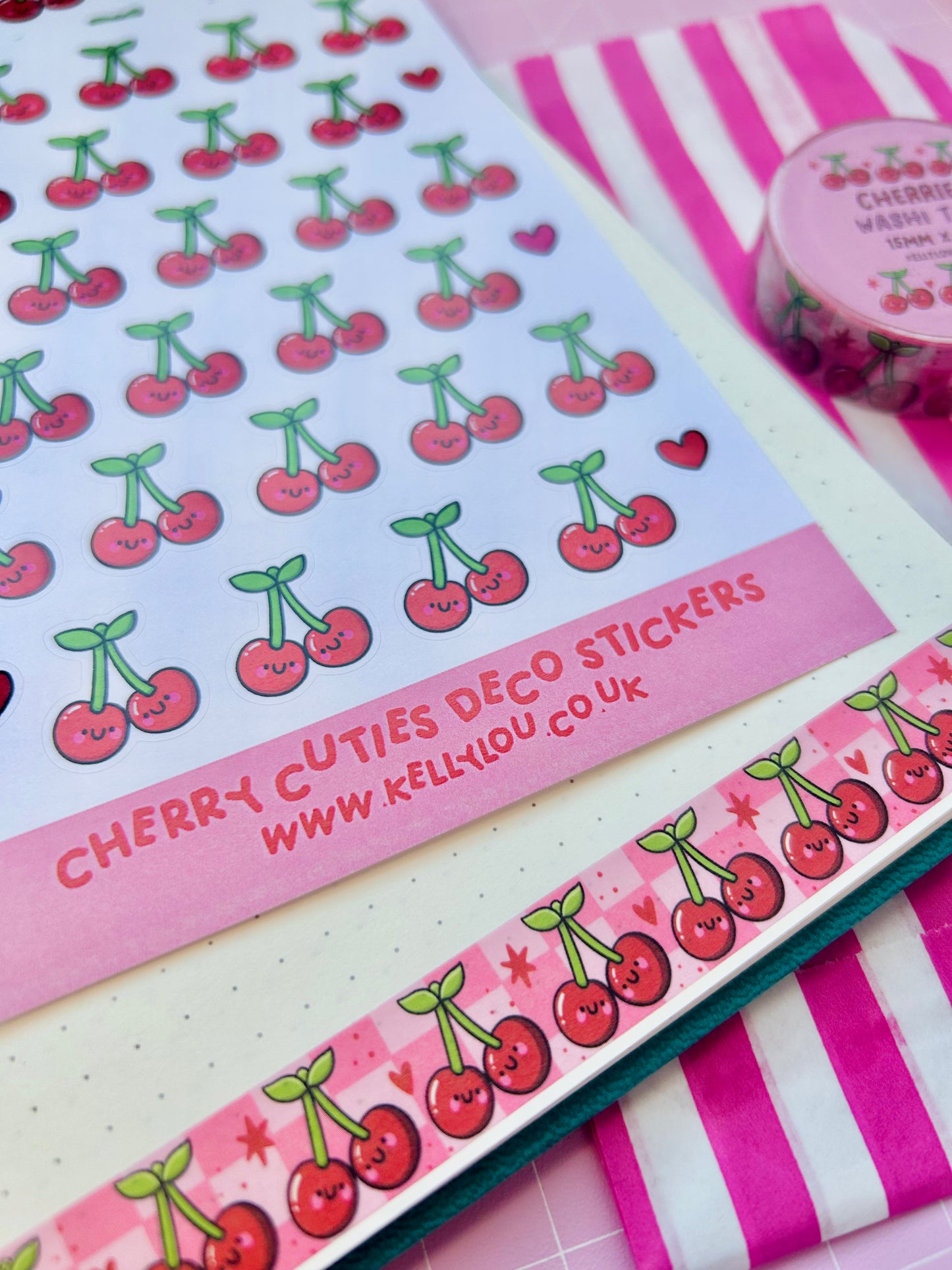 Cherry Cuties - Deco Sticker Sheet