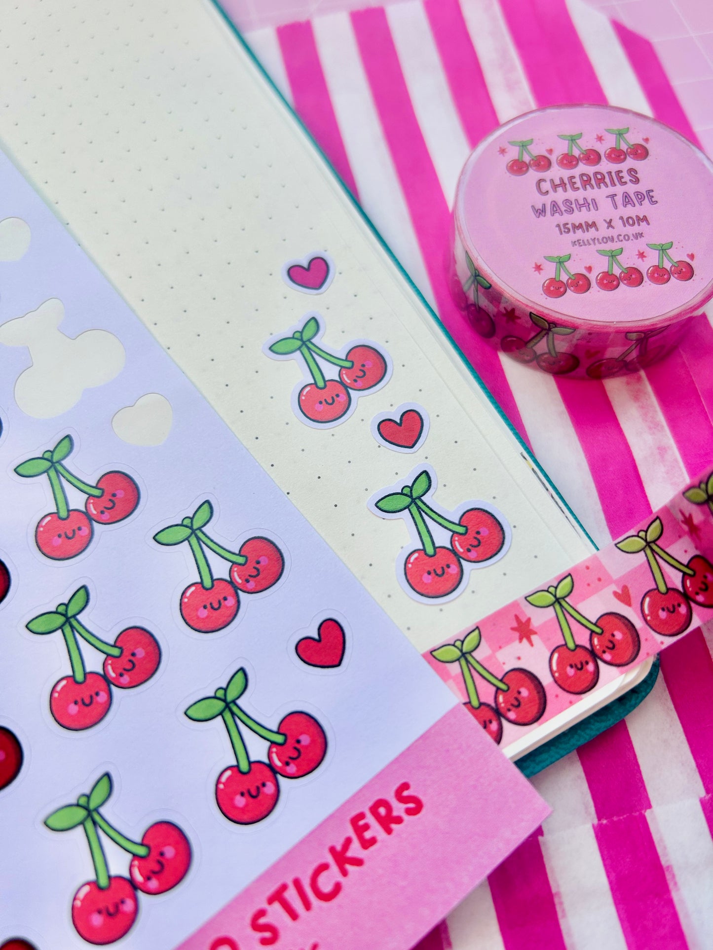 Cherry Cuties - Deco Sticker Sheet