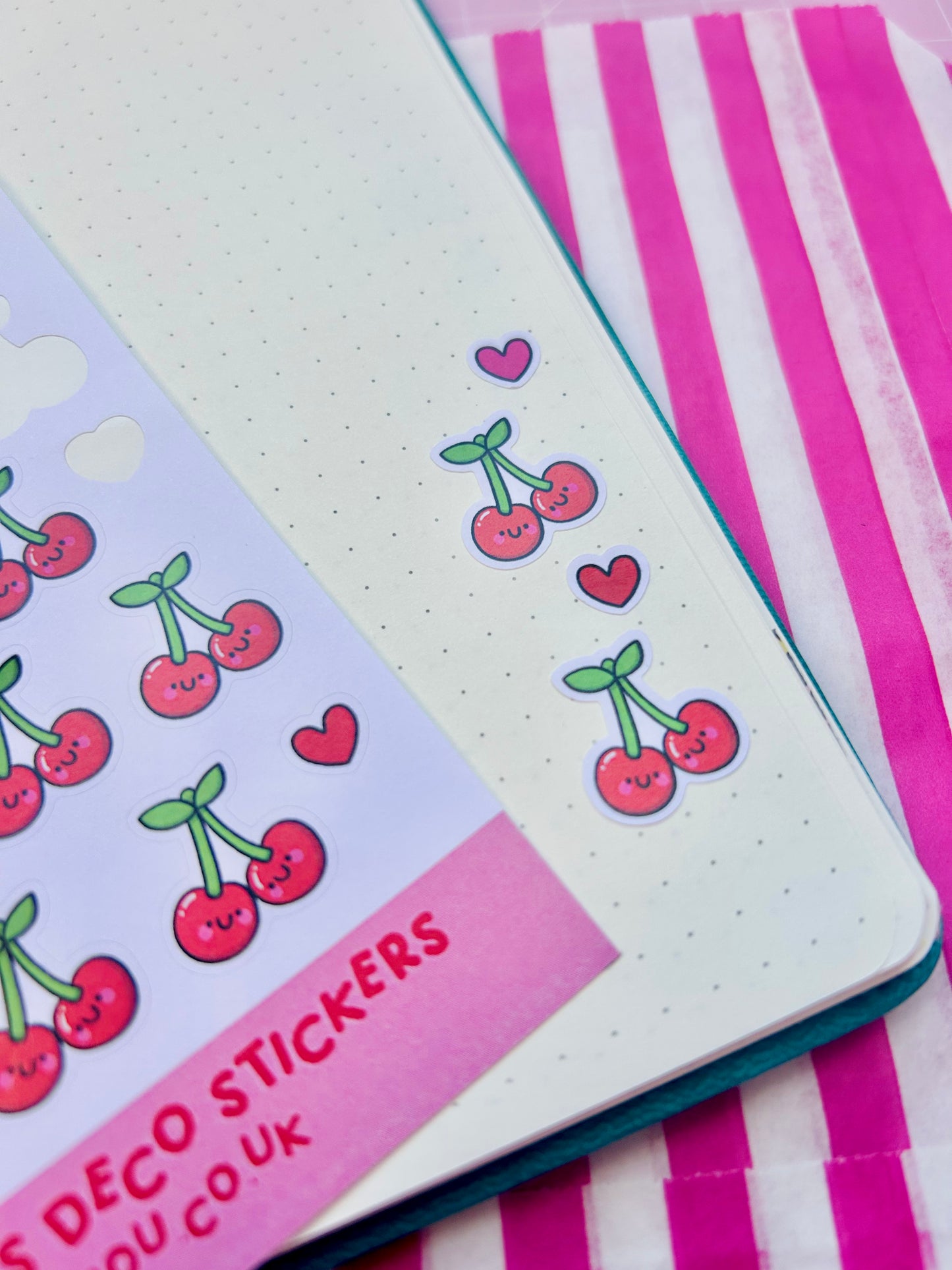Cherry Cuties - Deco Sticker Sheet