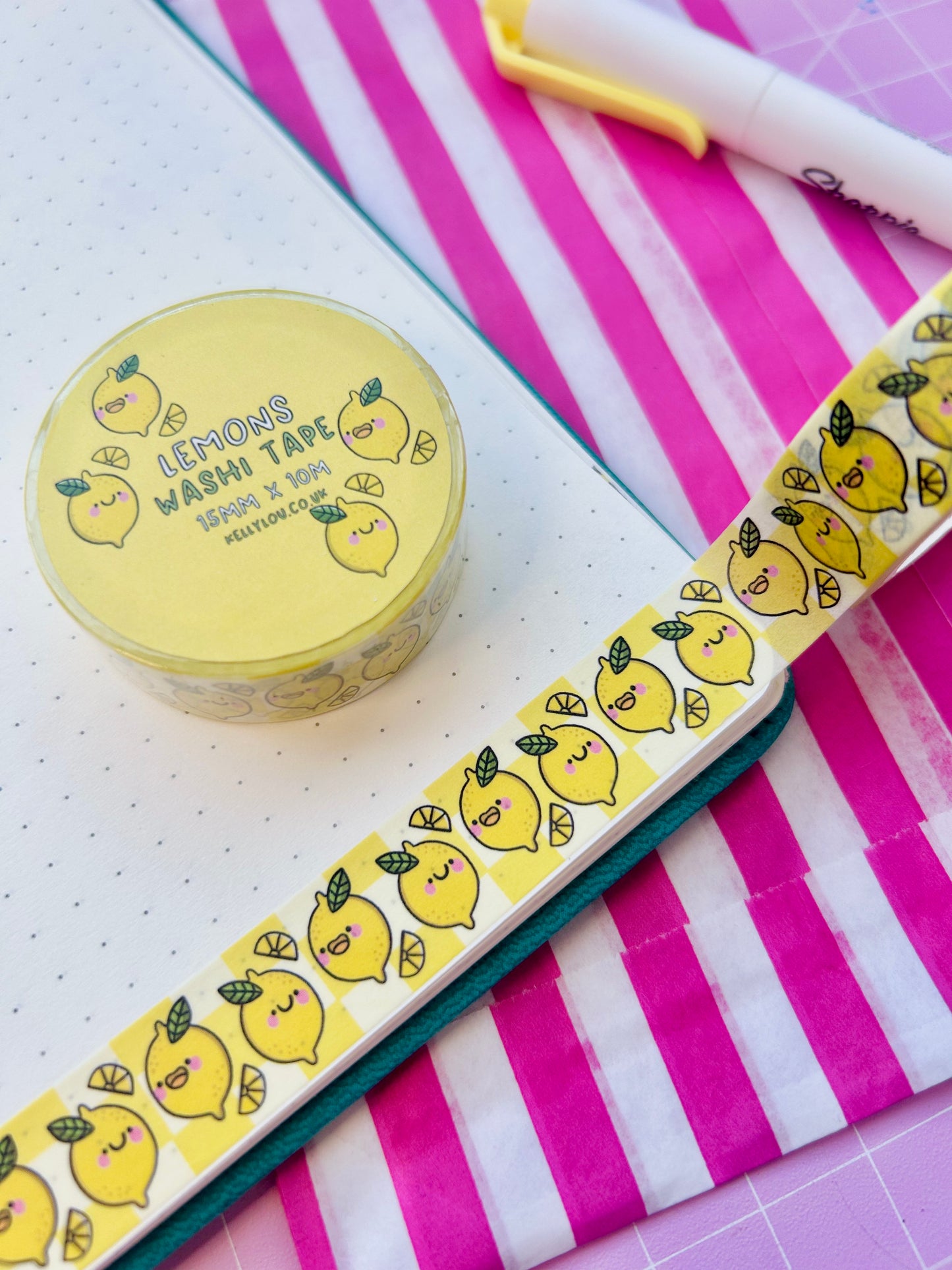 Lemons Washi Tape