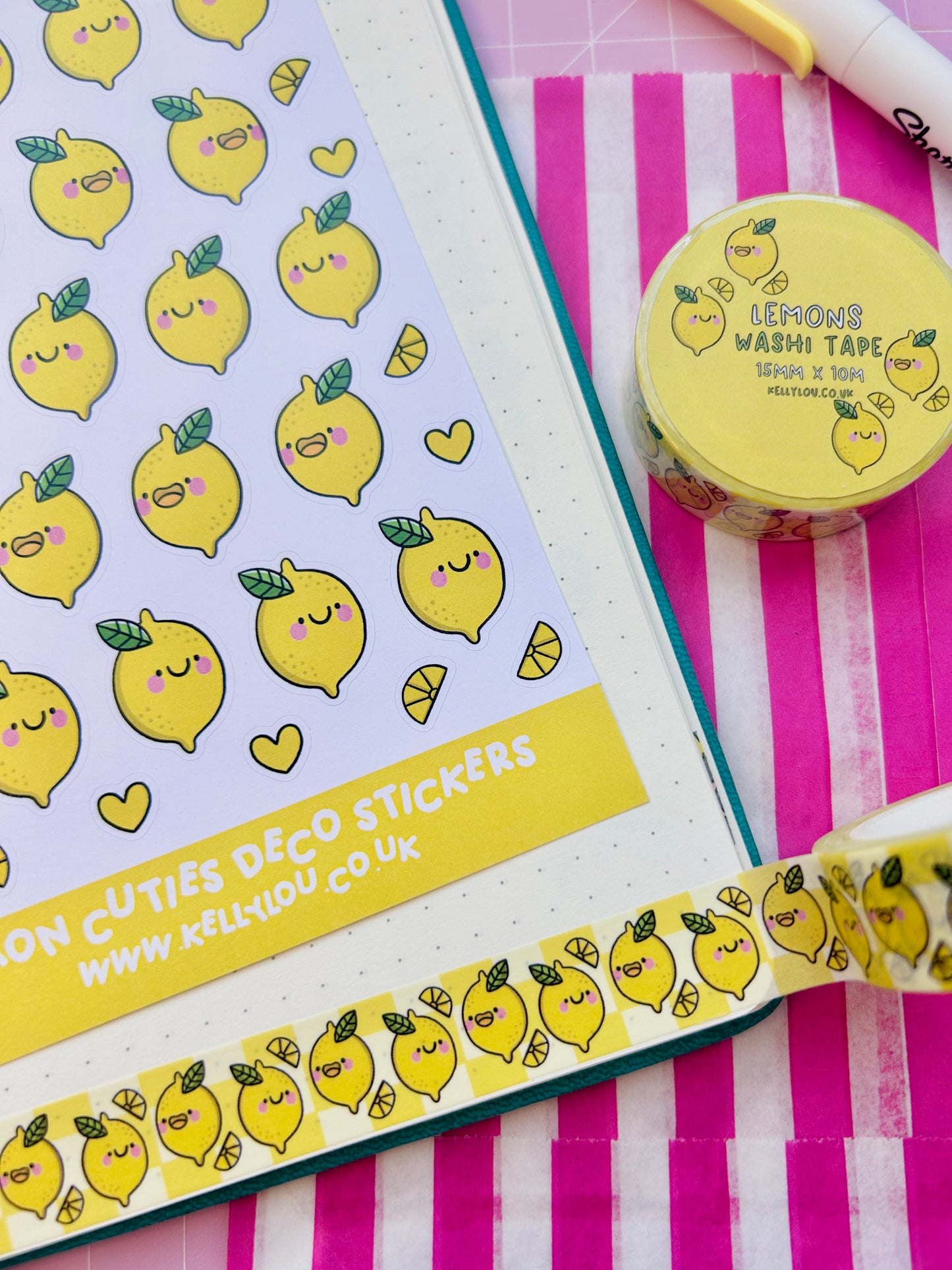 Lemons Washi Tape
