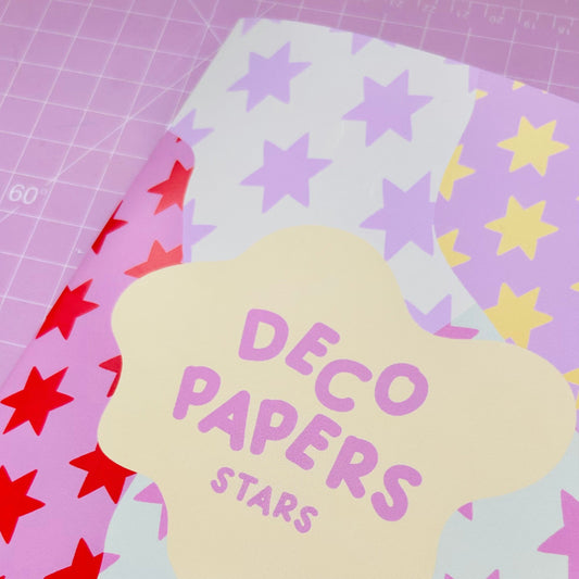 Stars - A5 Deco Papers Book