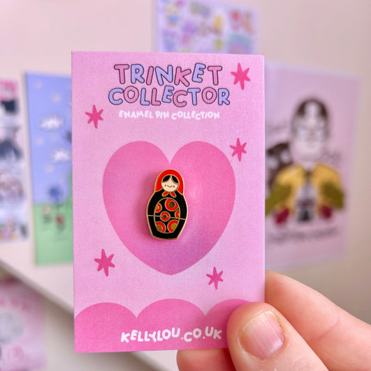 Matryoshka Doll - Mini Enamel Pin