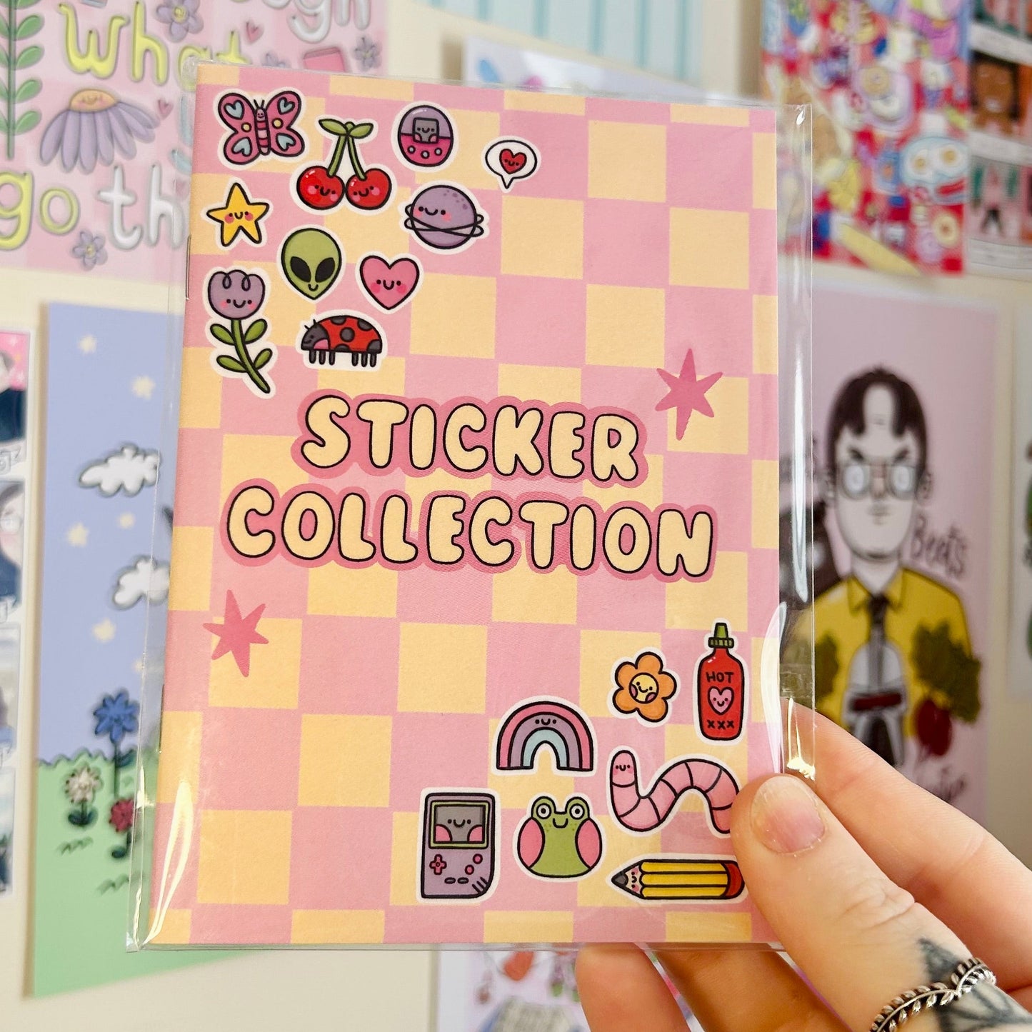 Sticker Collection - A6 Mini Reusable Sticker Book