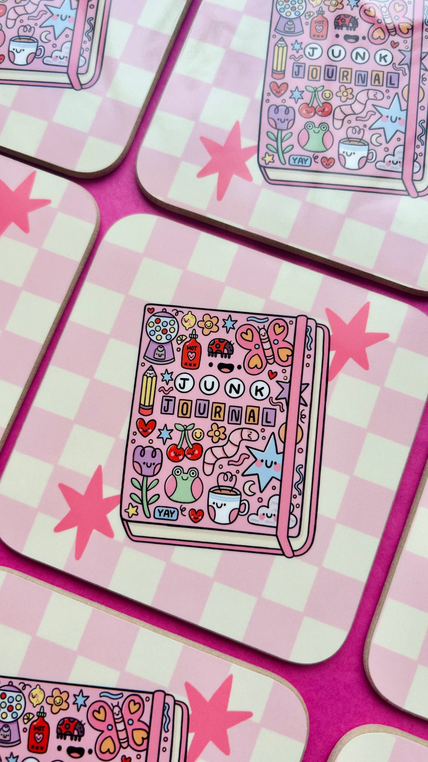 Junk Journal - Drinks Coaster