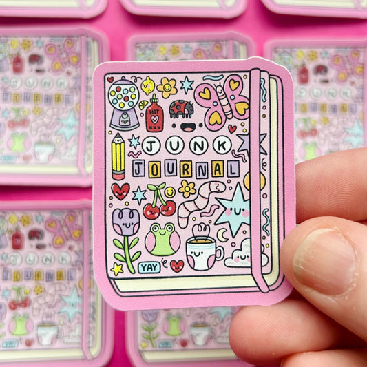 Junk Journal - Vinyl Sticker