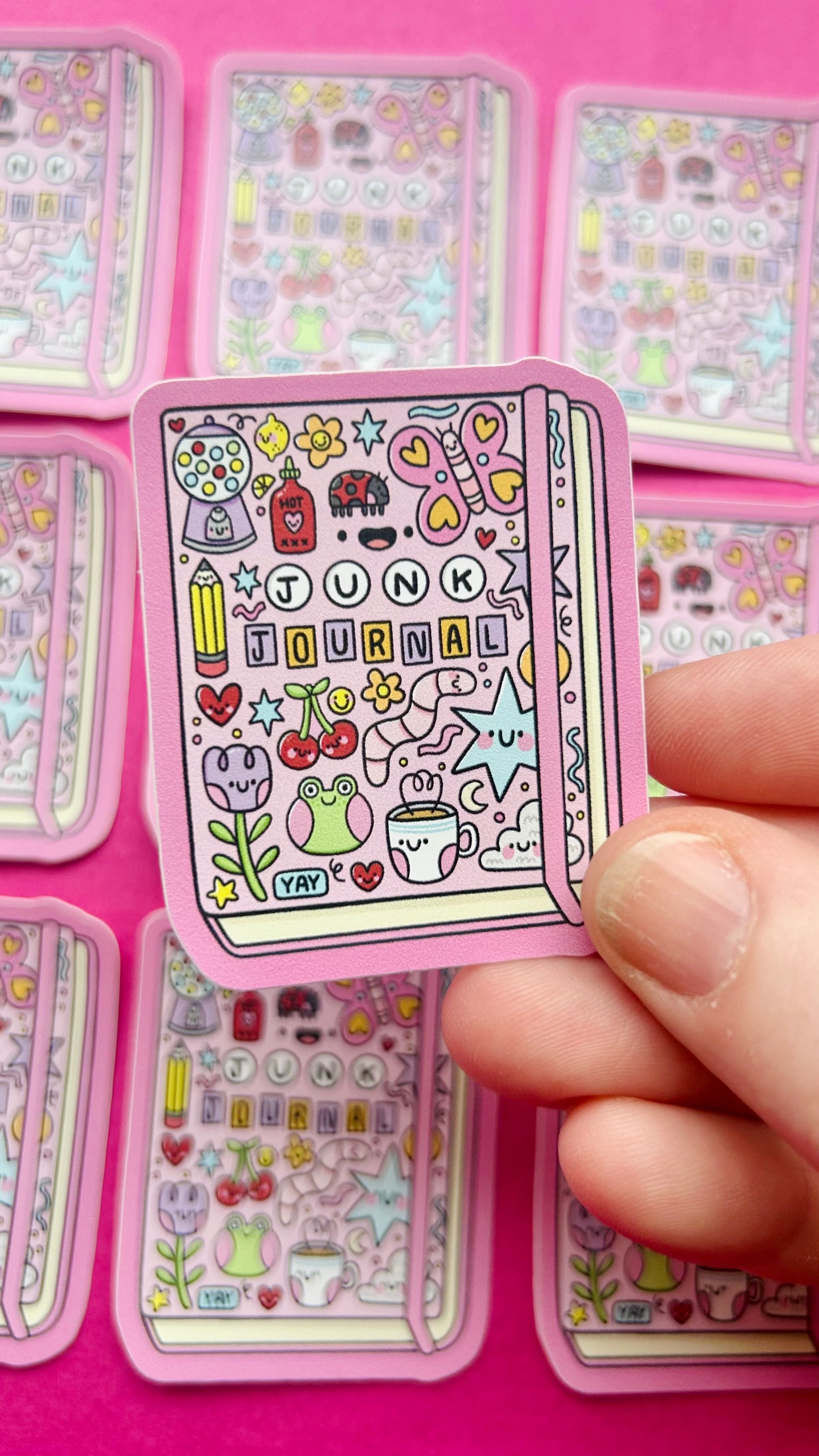 Junk Journal - Vinyl Sticker