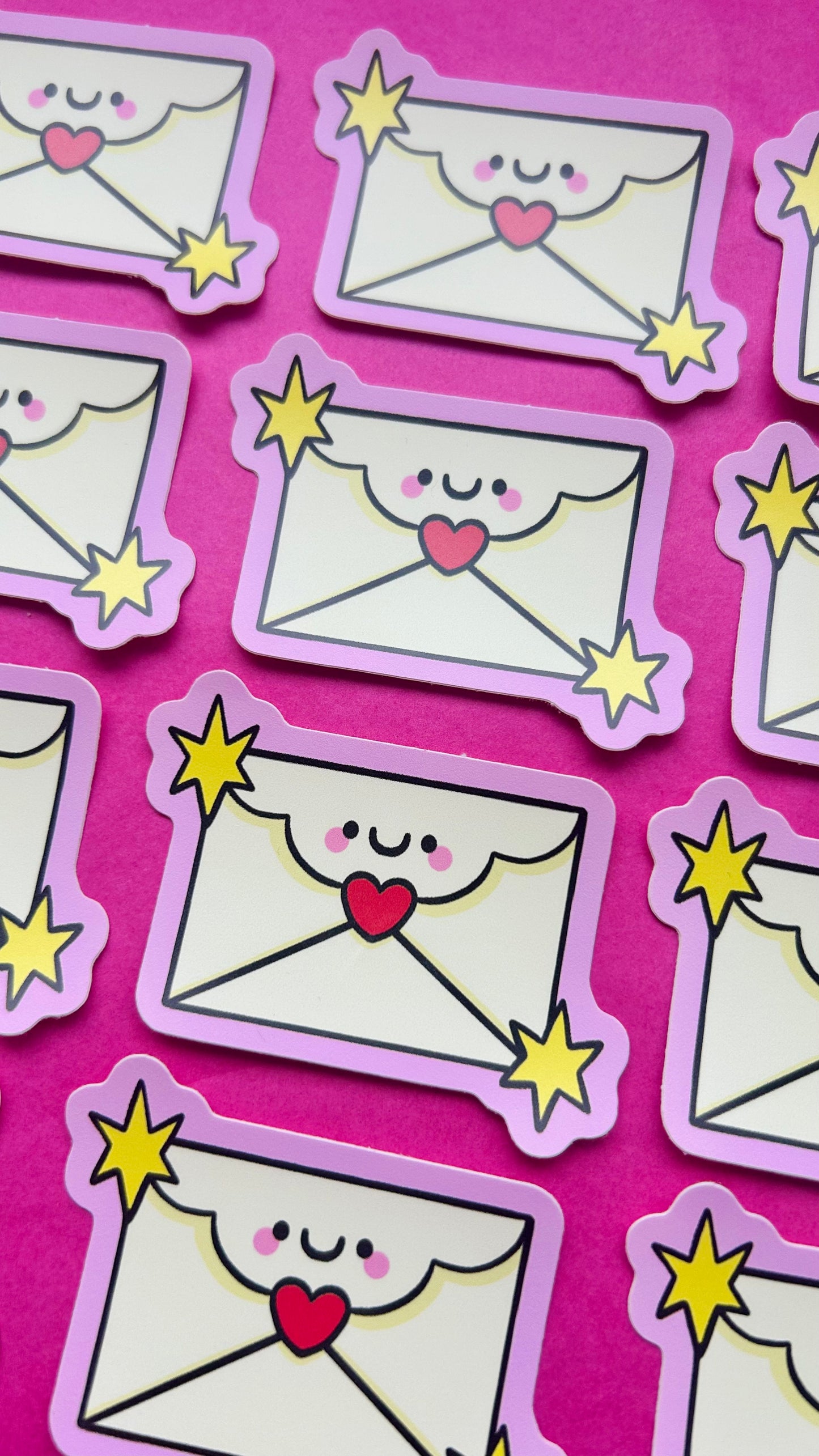 Love Letter Envelope - Vinyl Sticker