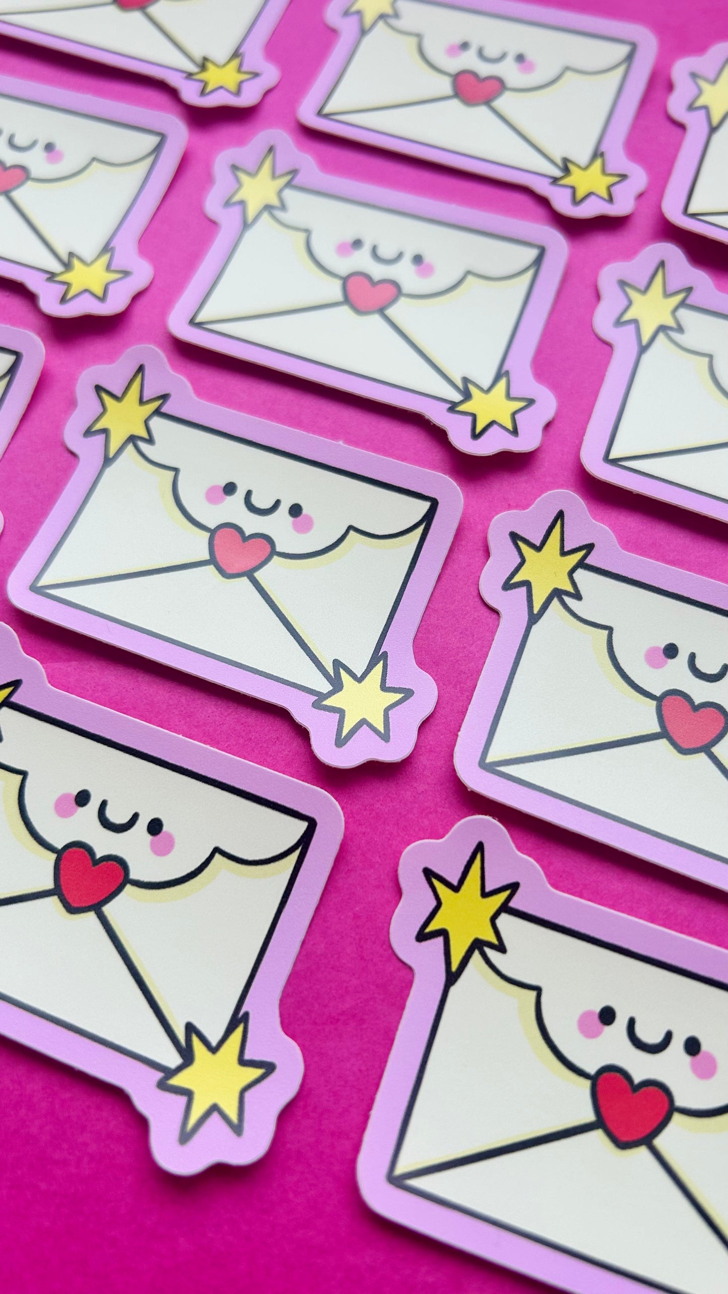 Love Letter Envelope - Vinyl Sticker