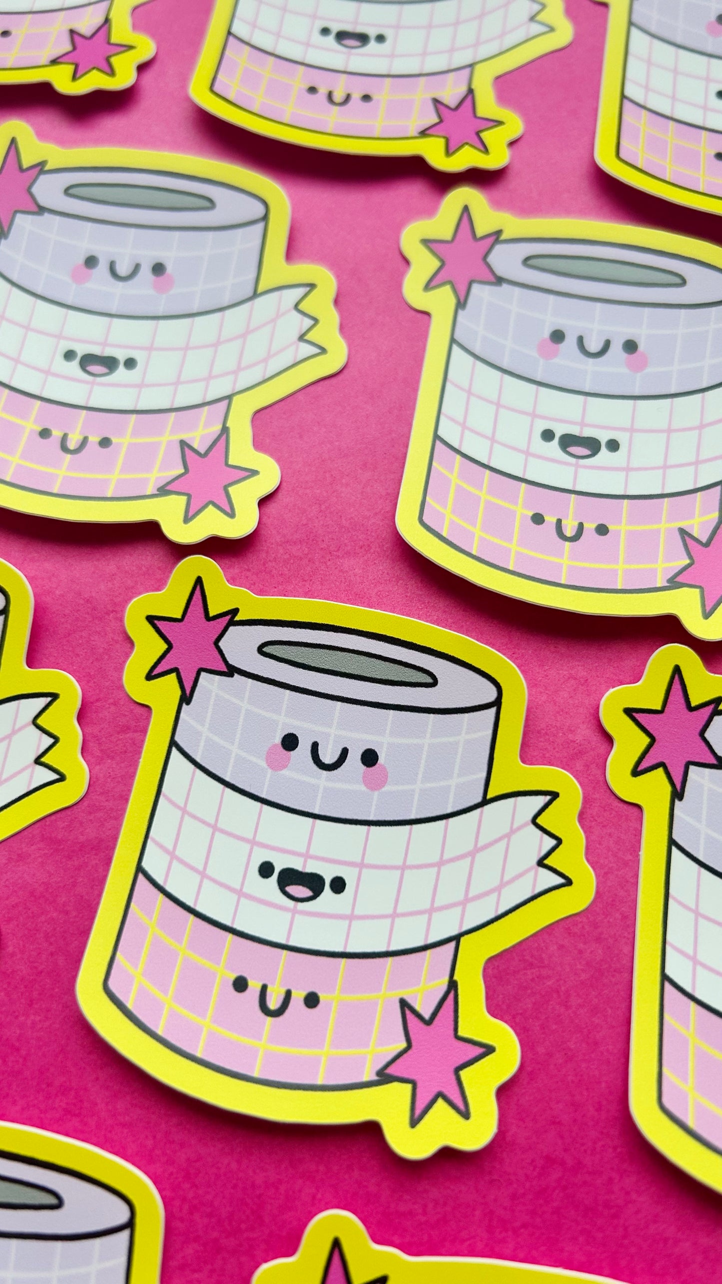 Washi Stack - Vinyl Sticker