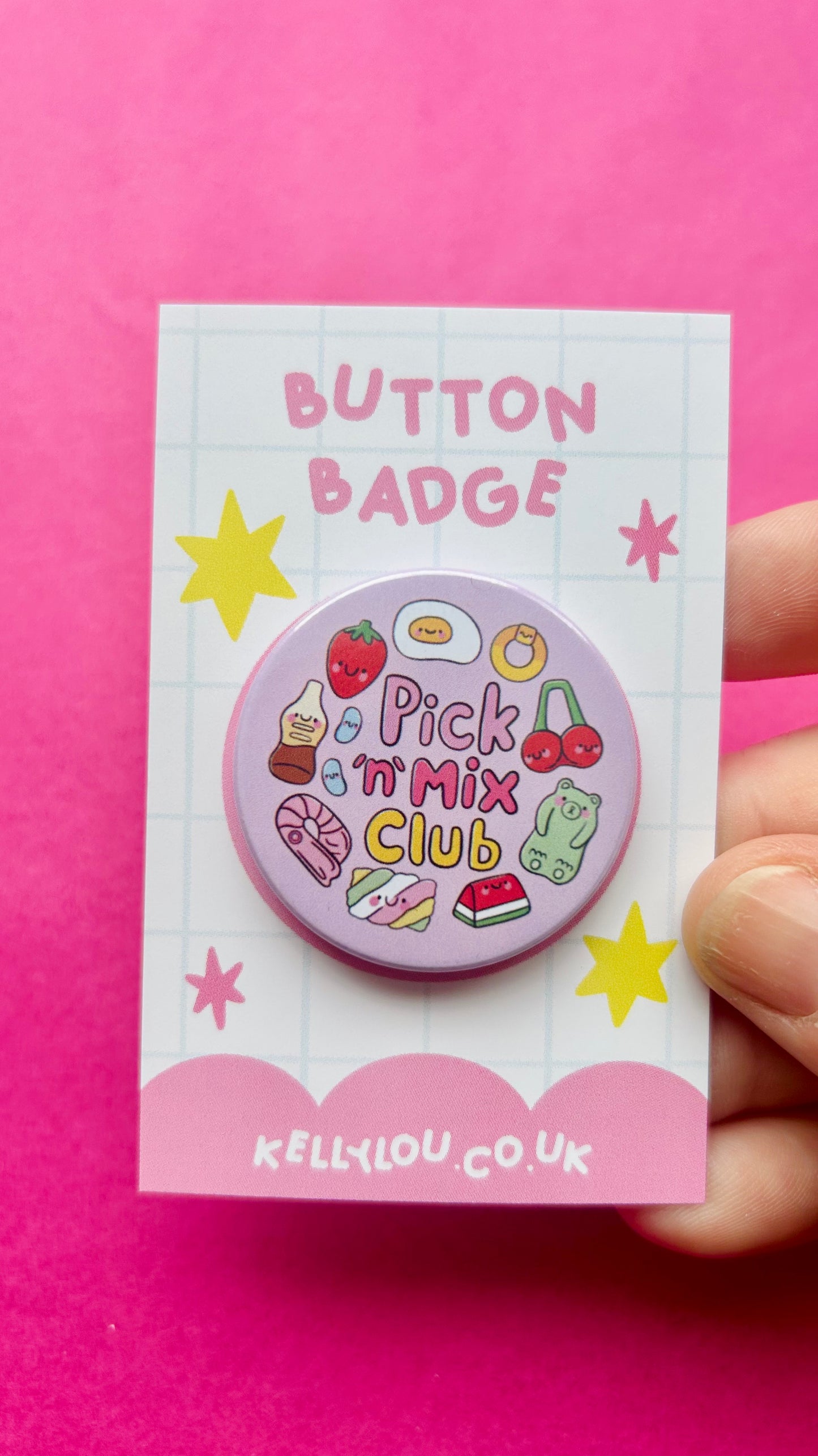 Pick 'n' Mix Club - Button Badge