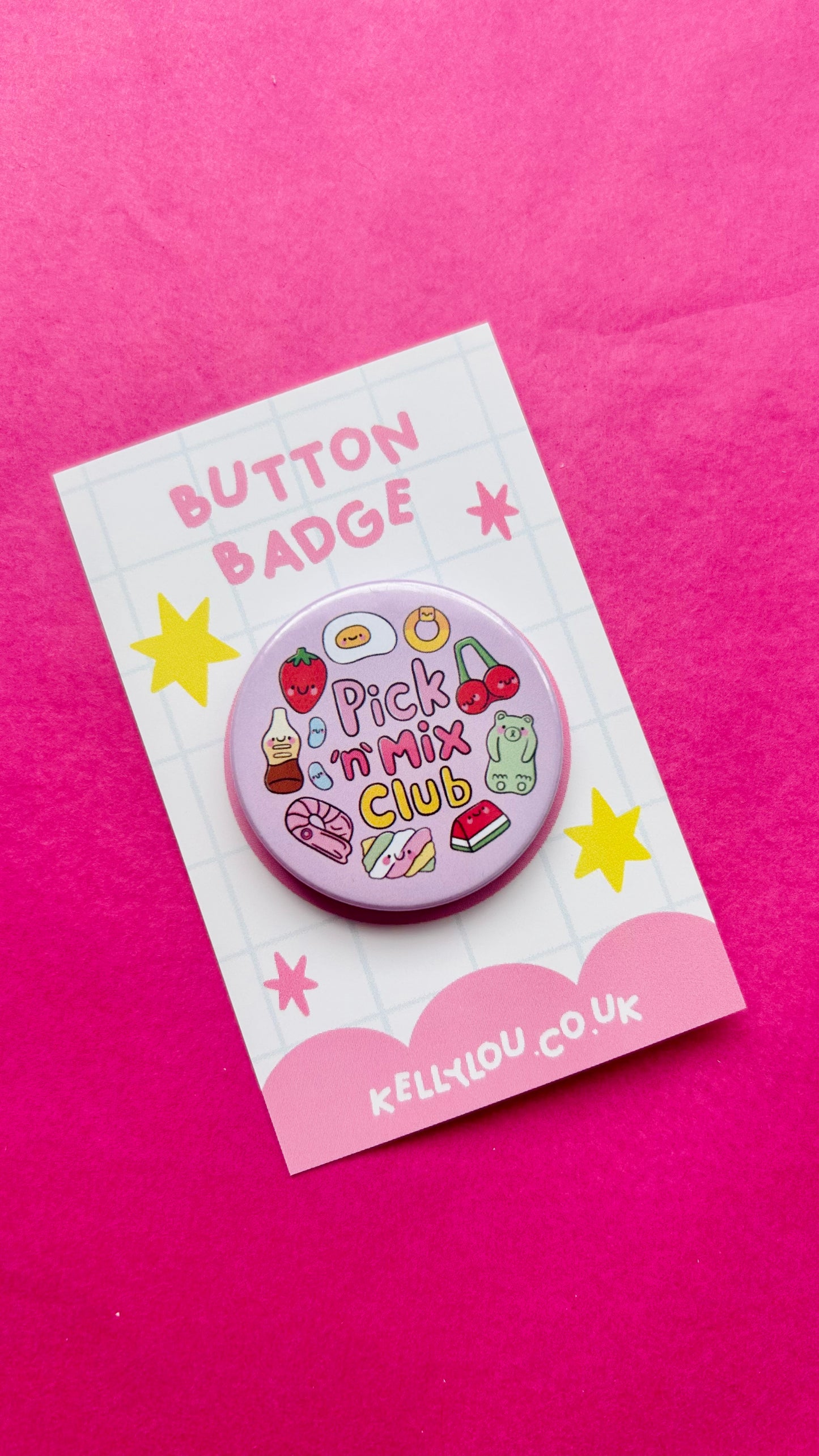 Pick 'n' Mix Club - Button Badge