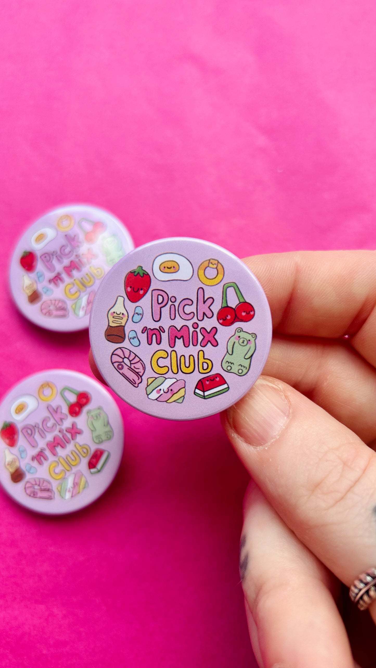 Pick 'n' Mix Club - Button Badge