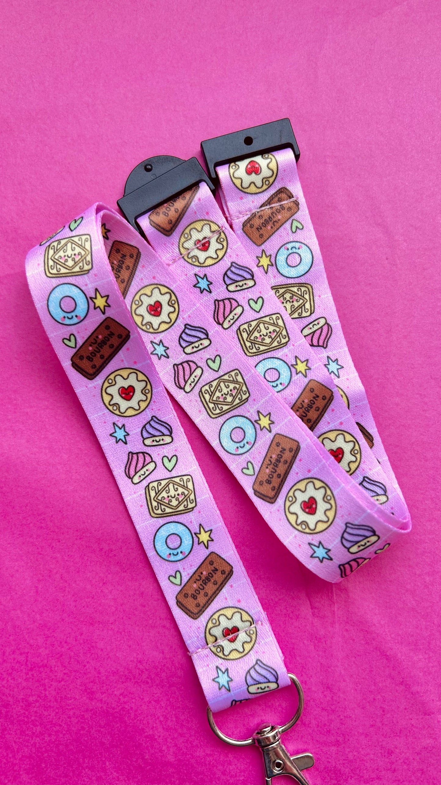 Biscuit Favourites Lanyard
