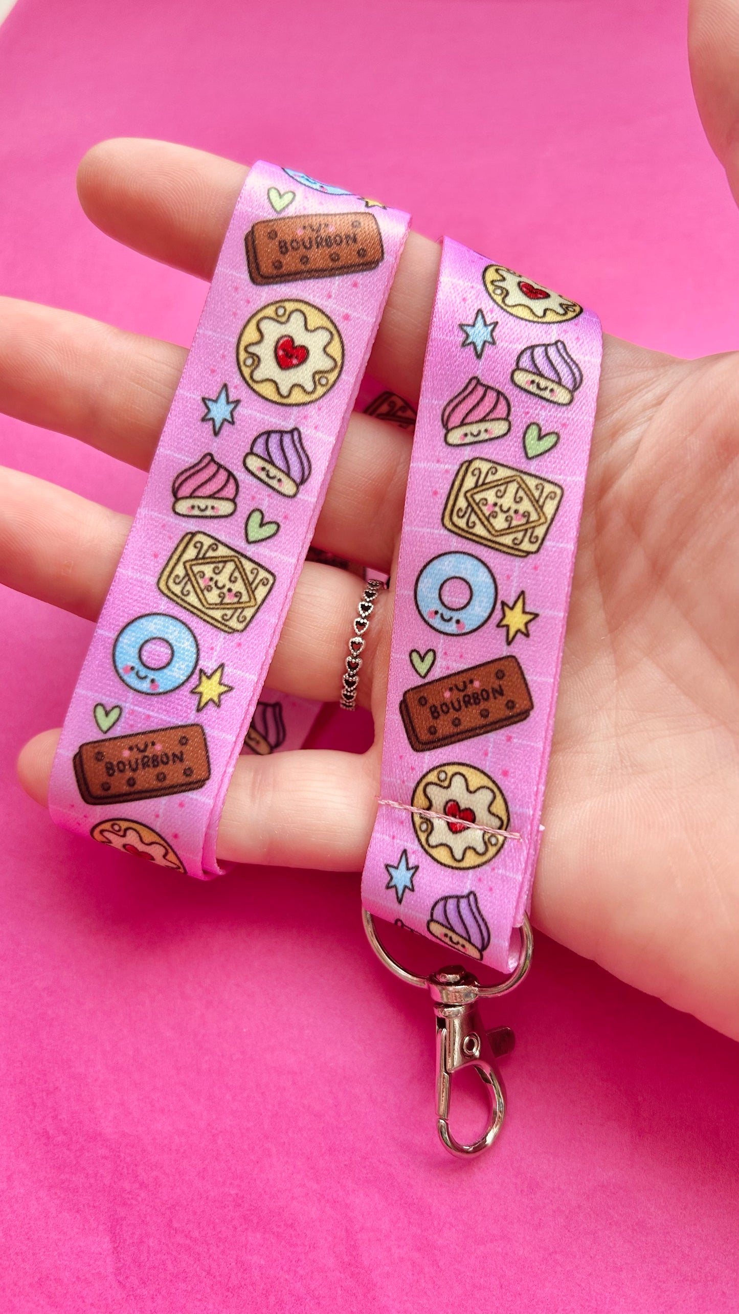 Biscuit Favourites Lanyard