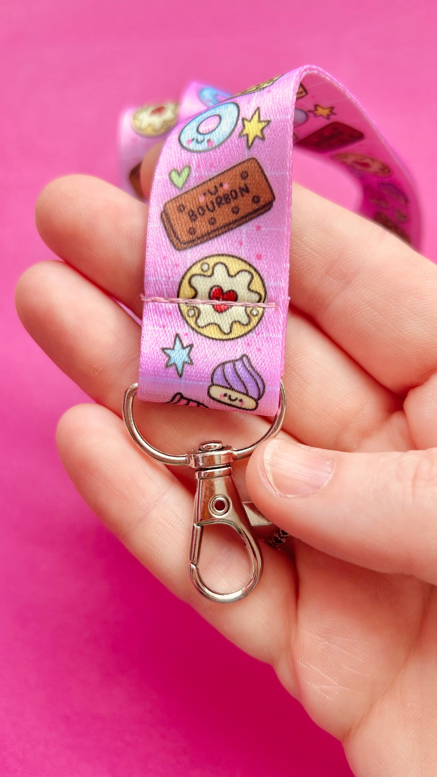 Biscuit Favourites Lanyard