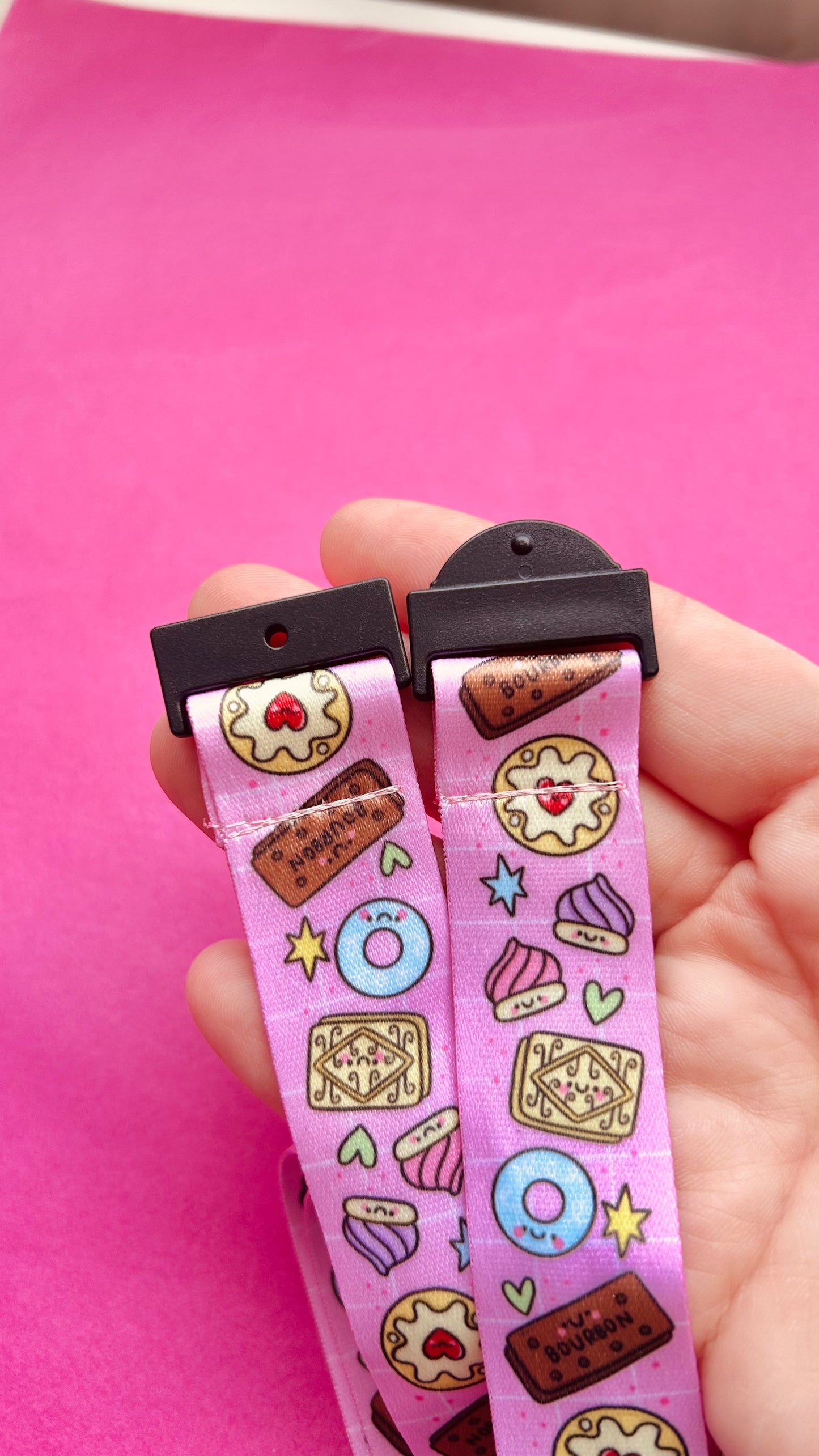 Biscuit Favourites Lanyard