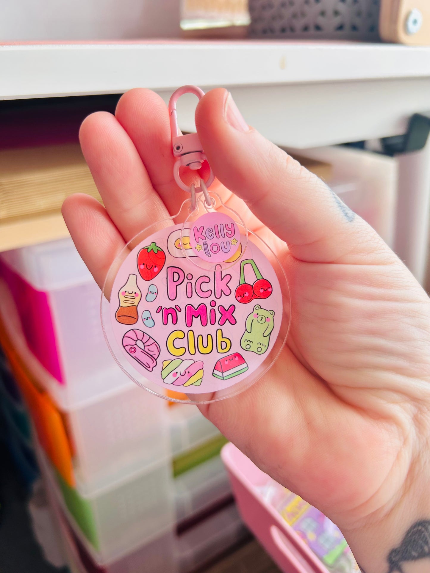 Pick 'n' Mix Club - Acrylic Keyring