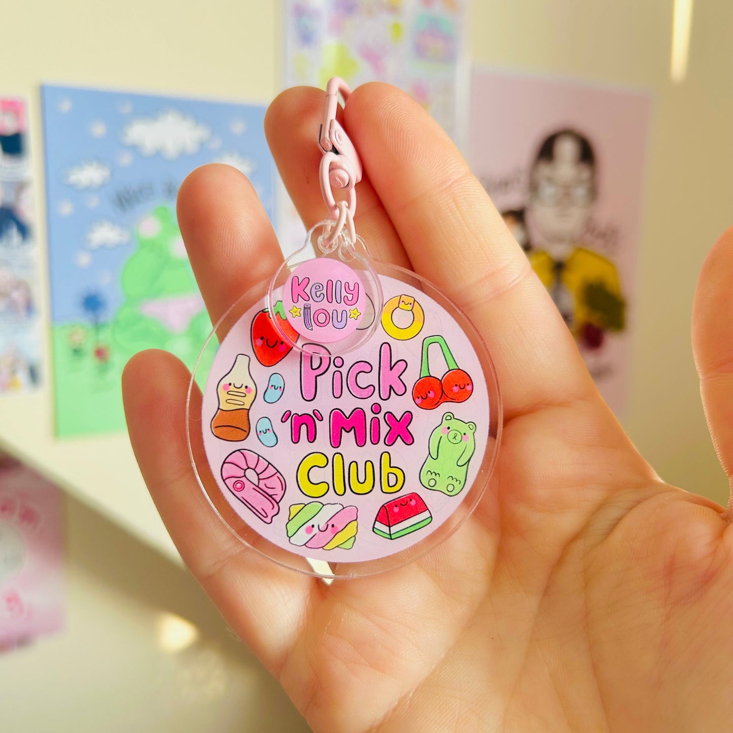 Pick 'n' Mix Club - Acrylic Keyring