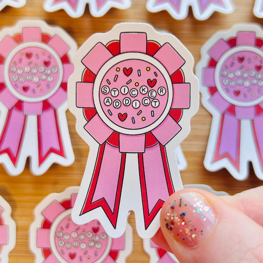 Sticker Addict Rosette - Waterproof Vinyl Sticker