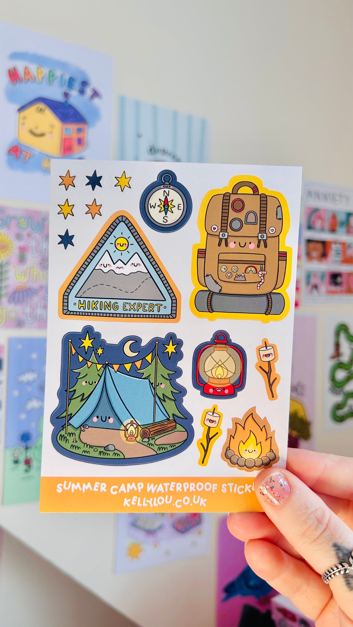 Summer Camp : Colouring Book