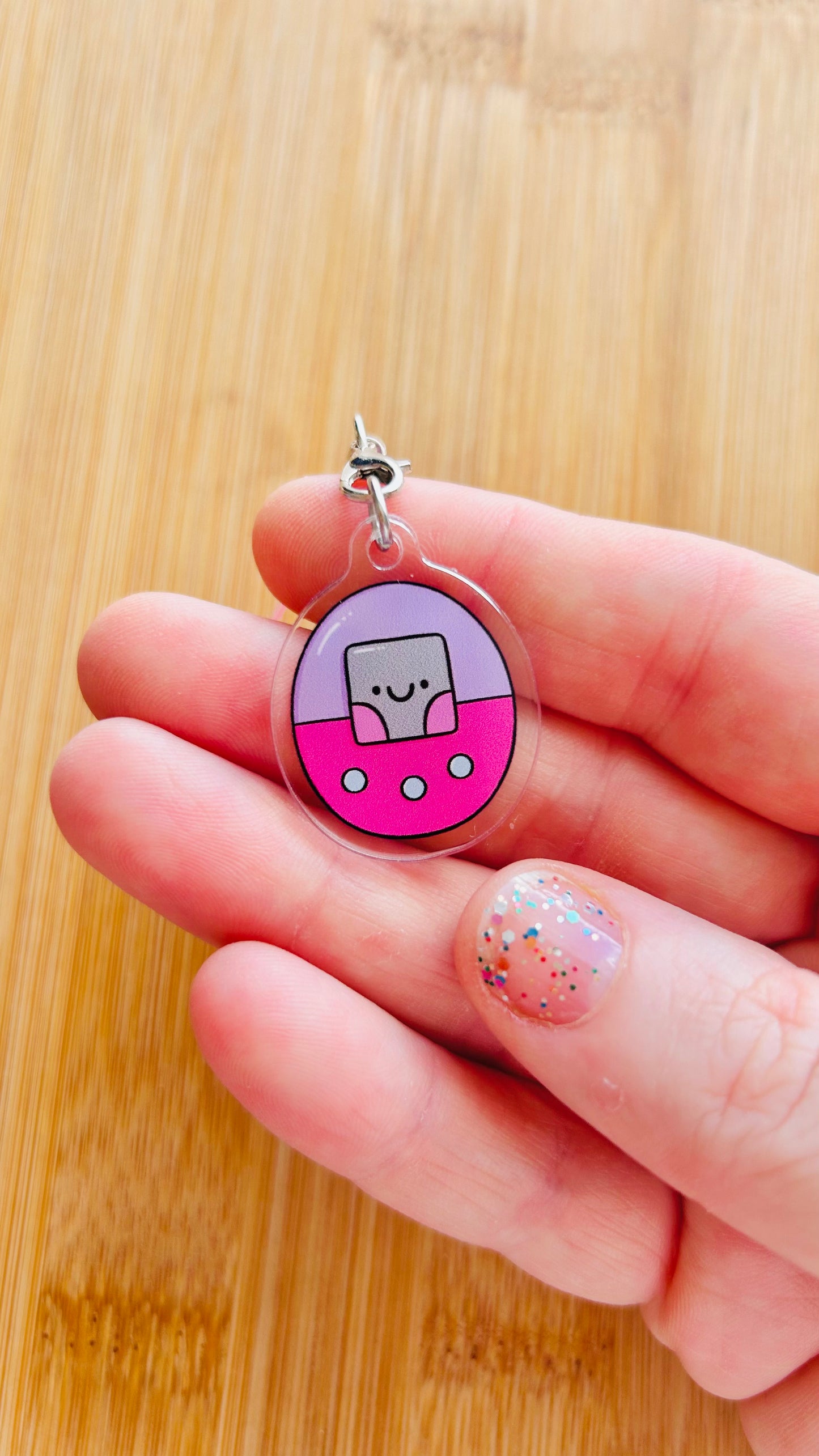 90s Digital Pet - Acrylic Charm