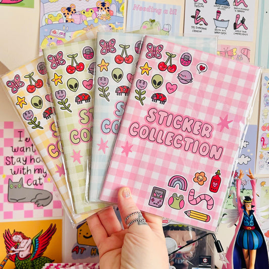 Sticker Collection - A5 Reusable Sticker Book