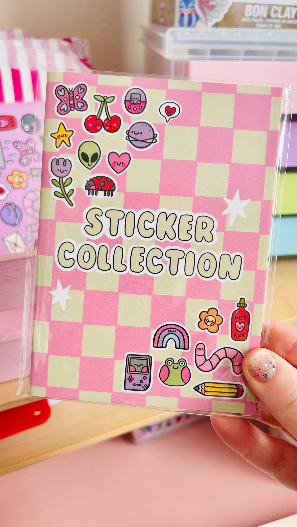 Reusable Sticker Book - A6 Sticker Collection
