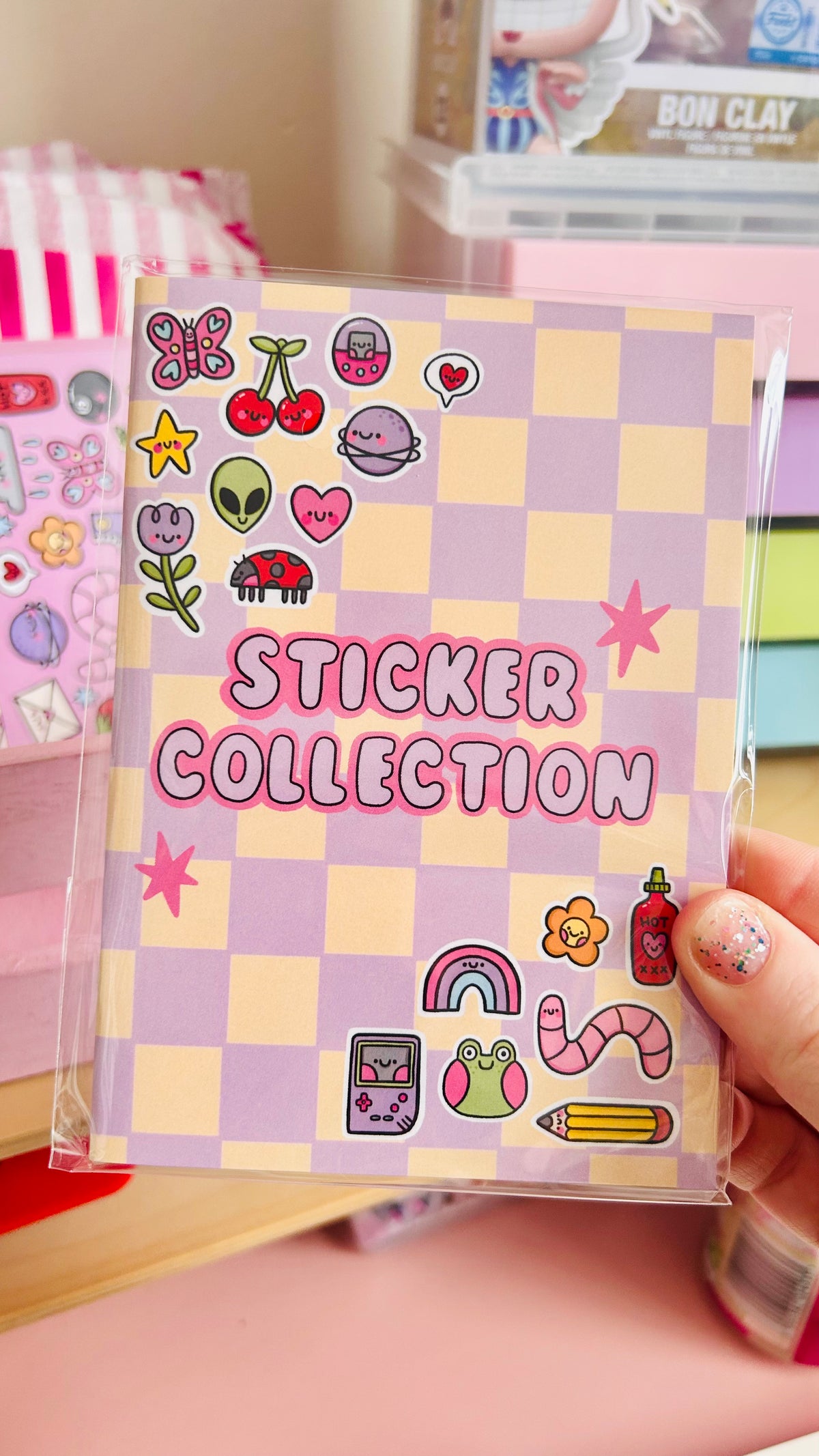 Reusable Sticker Book - A6 Sticker Collection