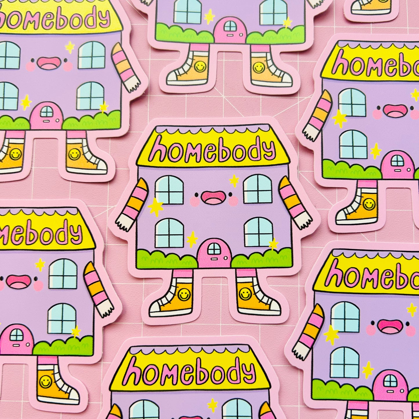 Homebody - Vinyl Sticker