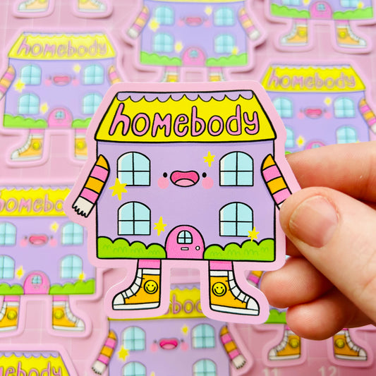 Homebody - Vinyl Sticker