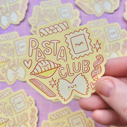 Pasta Club - Vinyl Sticker