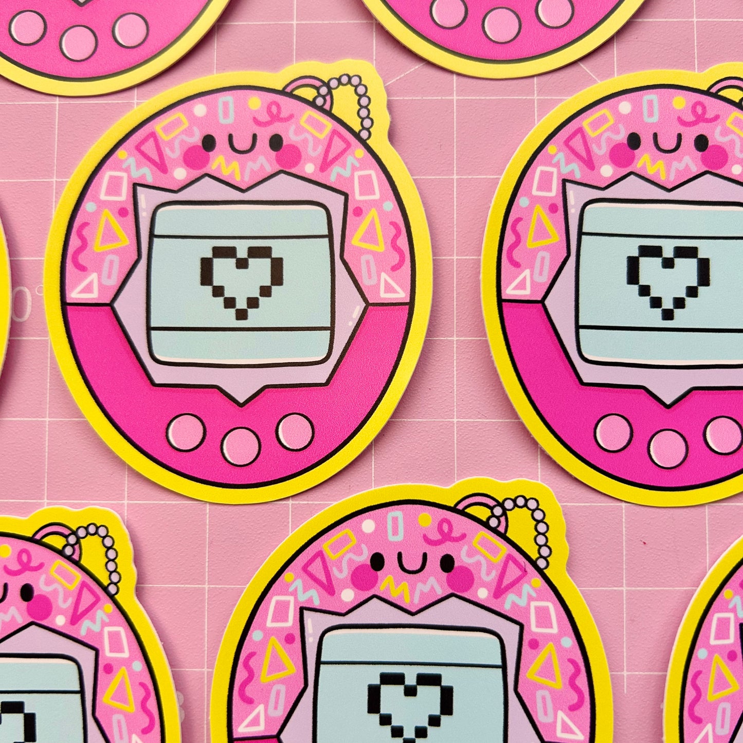 90s Nostalgia Virtual Pet Vinyl Sticker