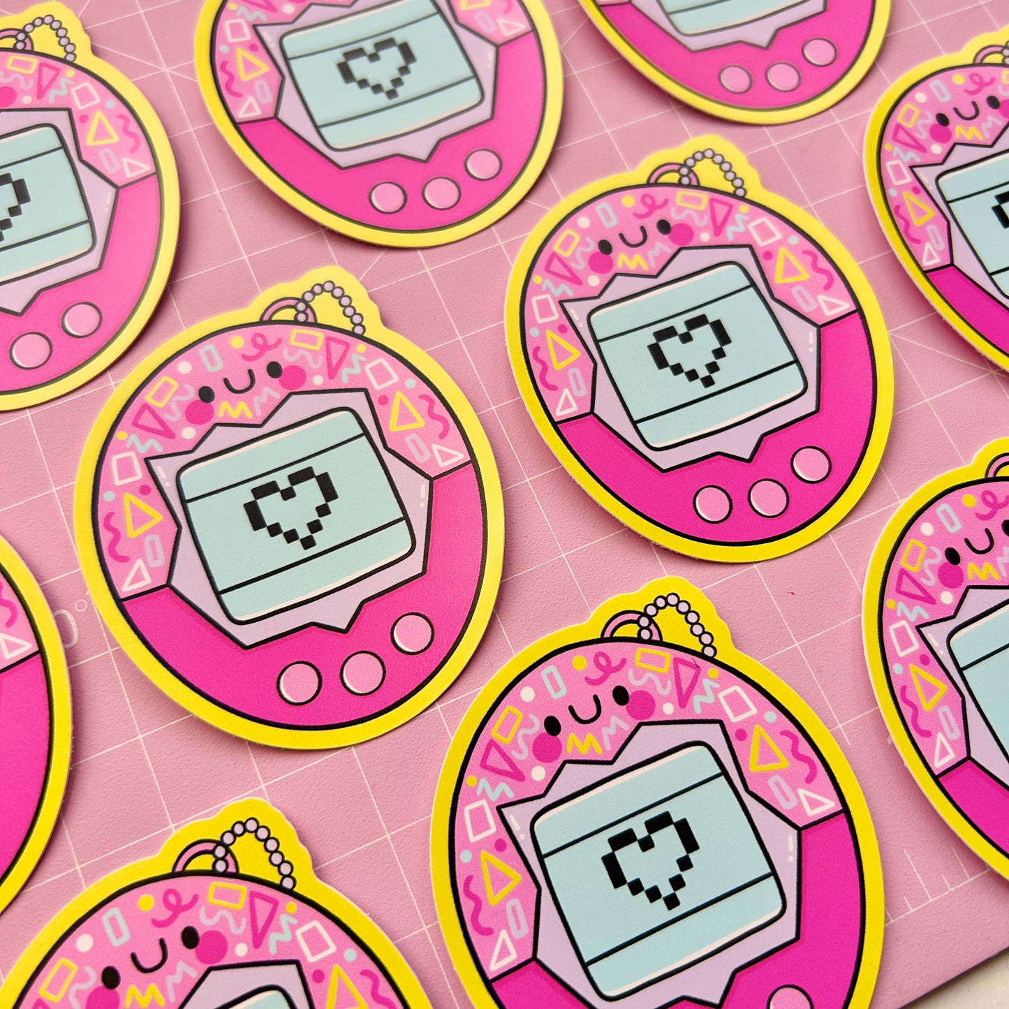 90s Nostalgia Virtual Pet Vinyl Sticker