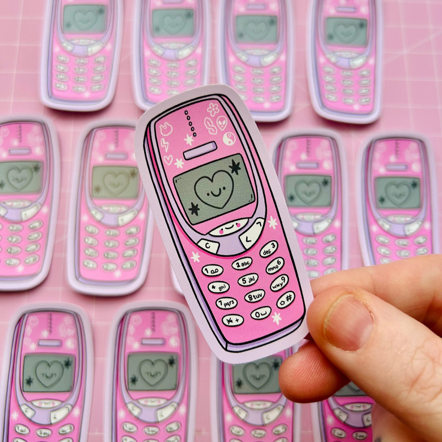 Y2K Mobile Phone Vinyl Sticker