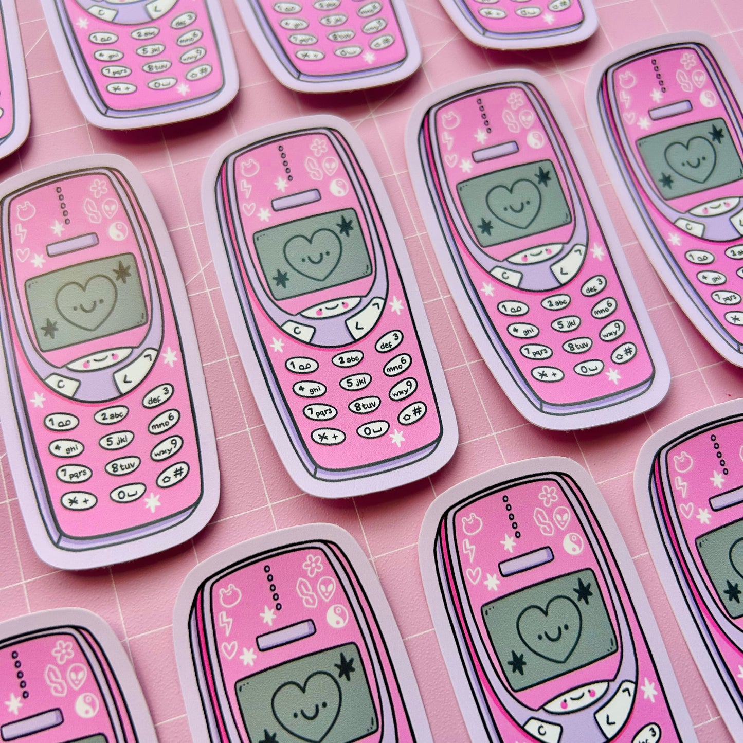 Y2K Mobile Phone Vinyl Sticker