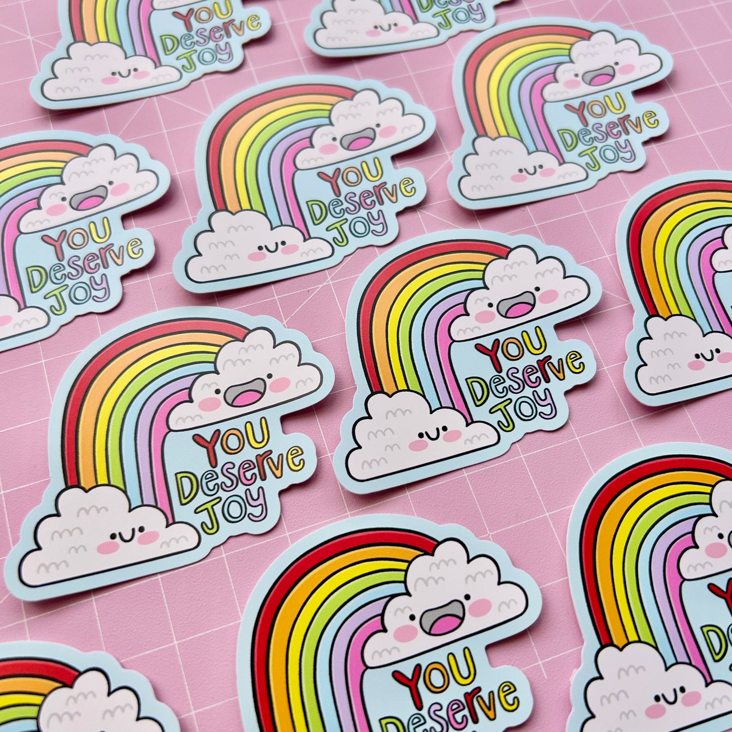 You Deserve Joy - Vinyl Sticker