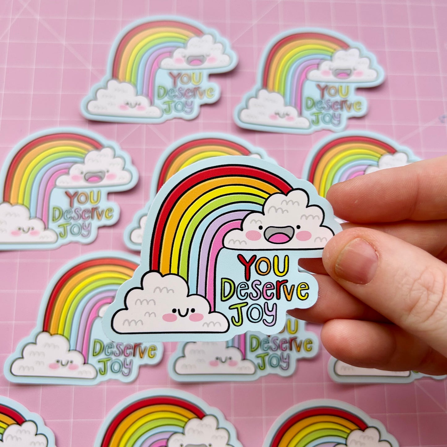 You Deserve Joy - Vinyl Sticker