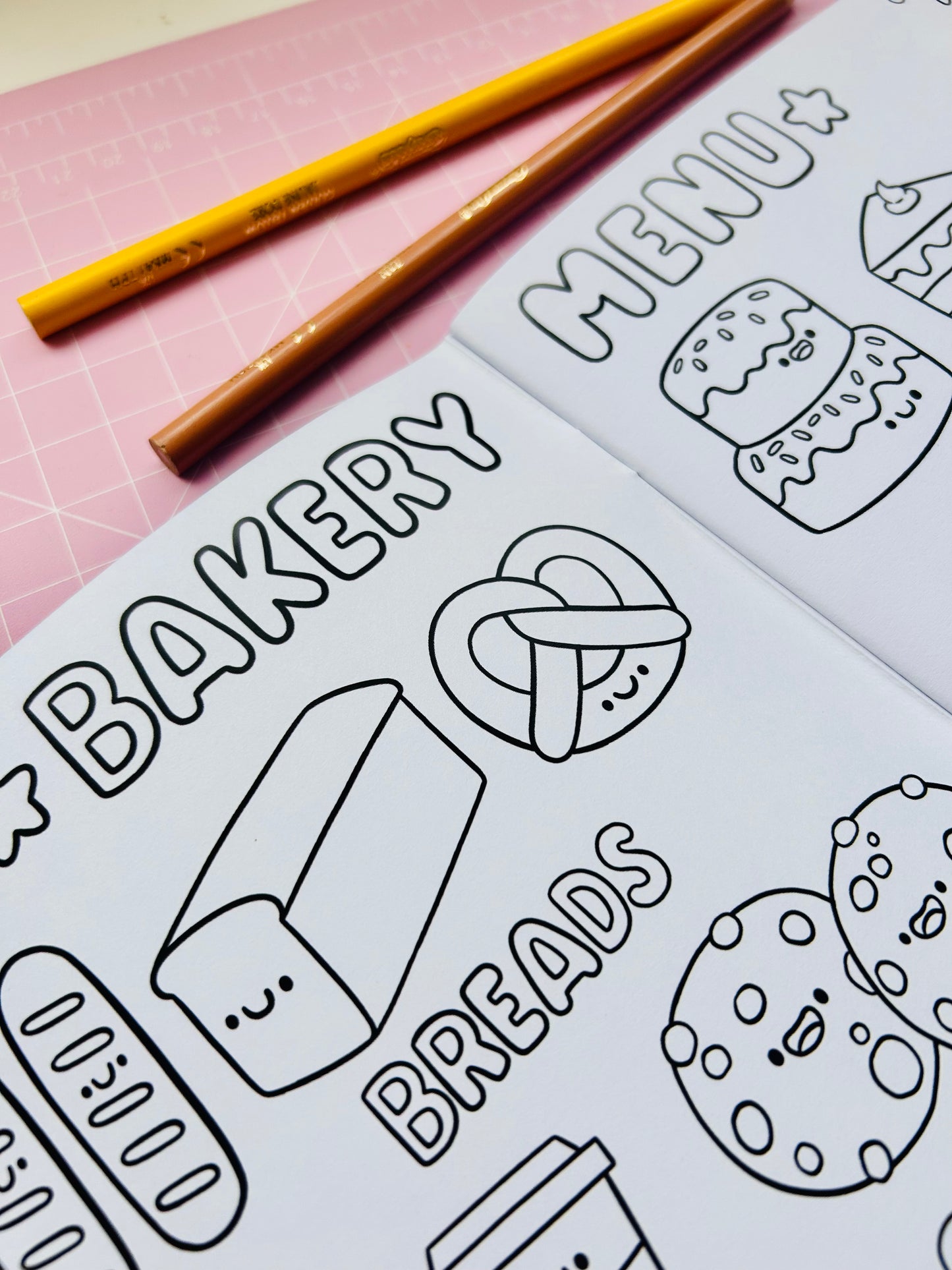 Bakery Cuties - Colouring Book
